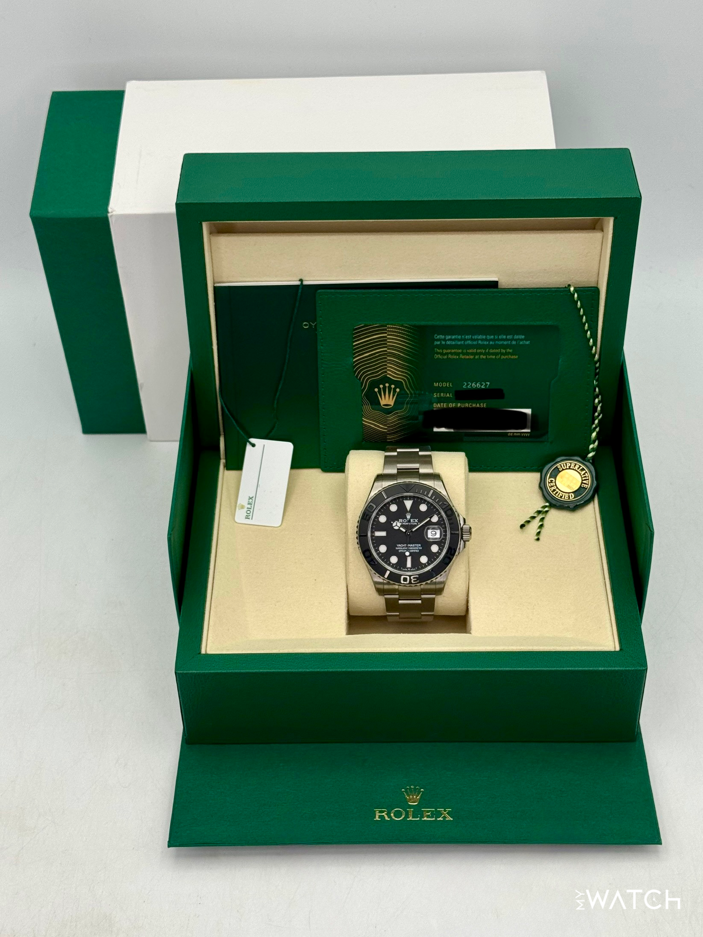 NEW 2025 Rolex Yacht-Master 42mm 226627 Titanium