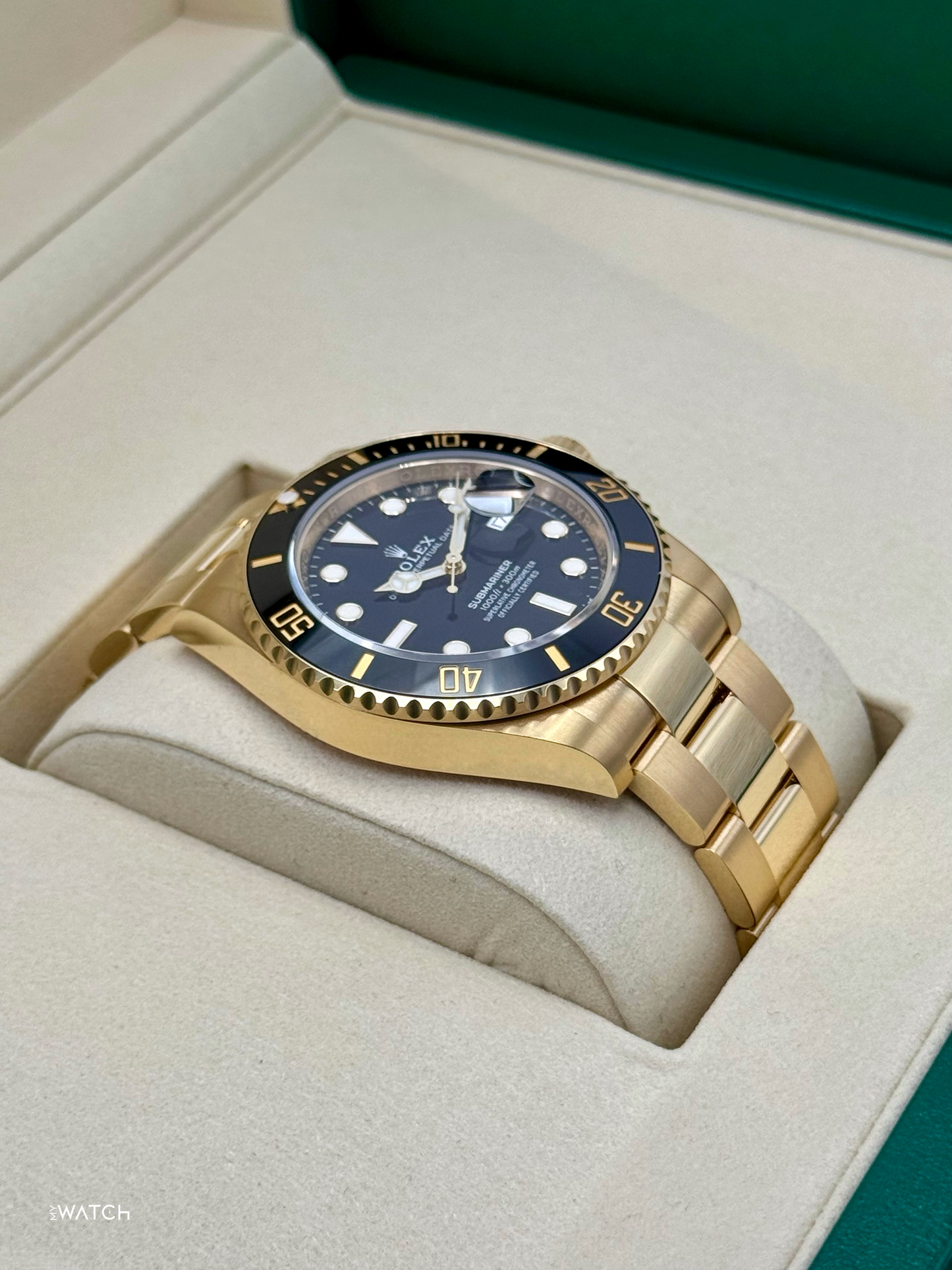 NEW 2025 Rolex Submariner 41mm 126618LN Yellow Gold Black Dial