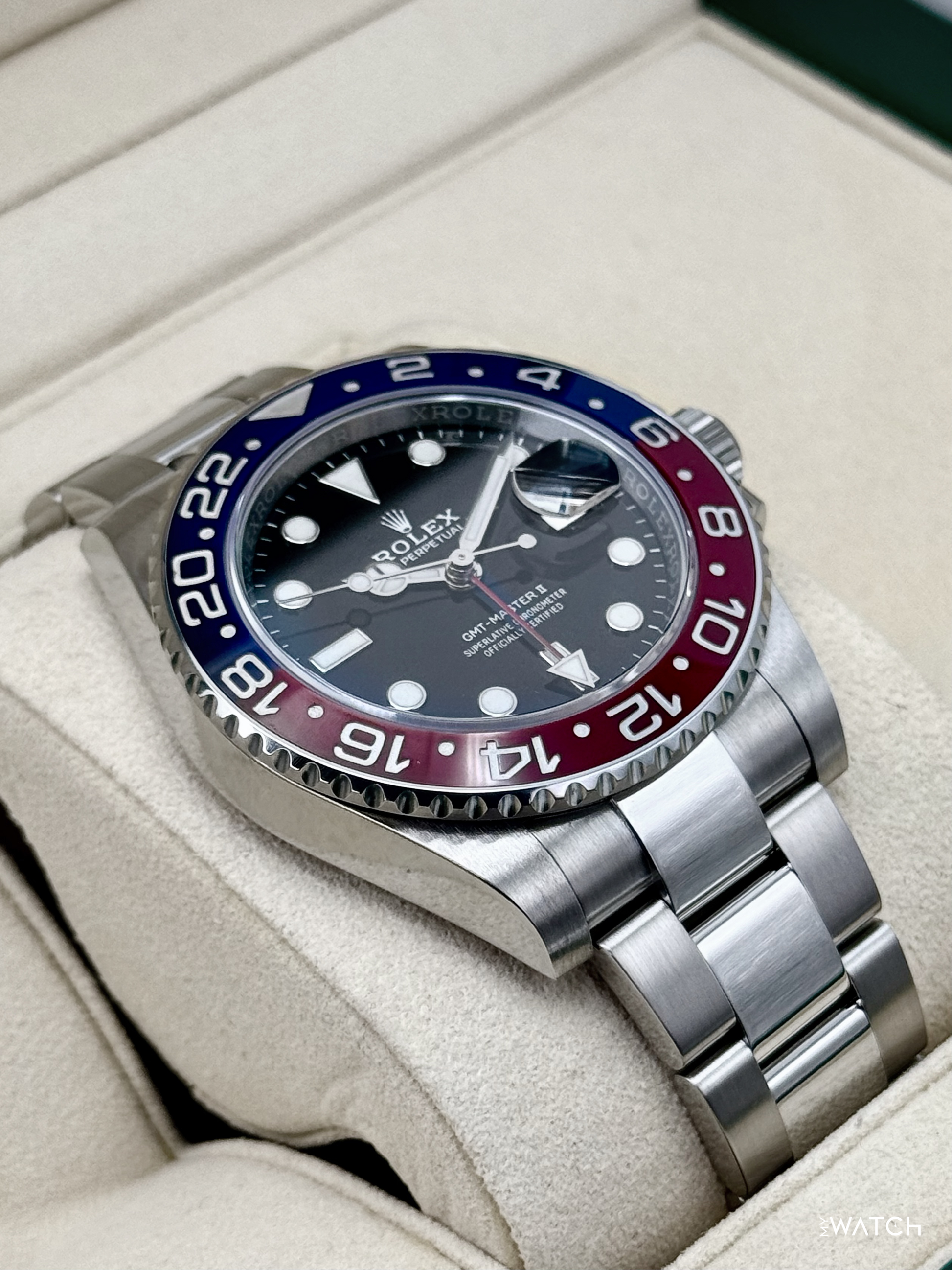 2019 Rolex GMT-Master II "Pepsi" 40mm 126710BLRO Oyster - MyWatchLLC