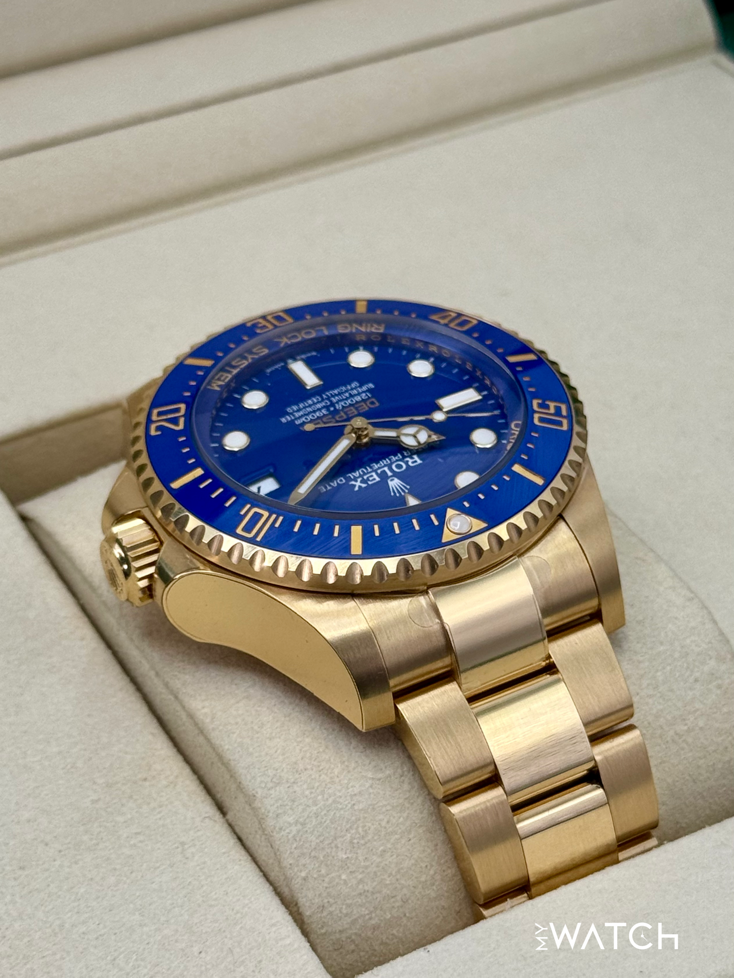 NEW 2025 Rolex Deepsea 44mm 136668LB Yellow Gold Blue Dial (STICKERED)