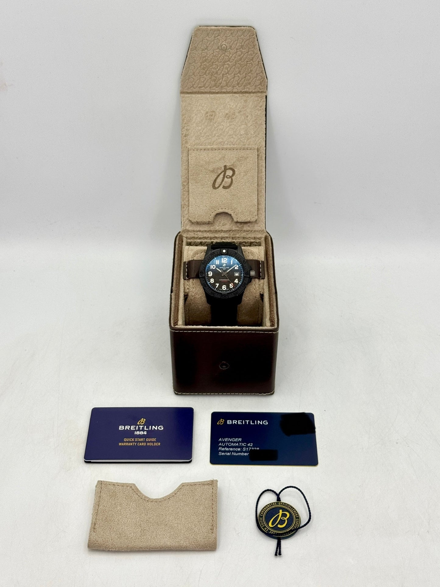NEW 2026 Breitling Avenger Automatic 42mm S17328 Ceramic Black Dial