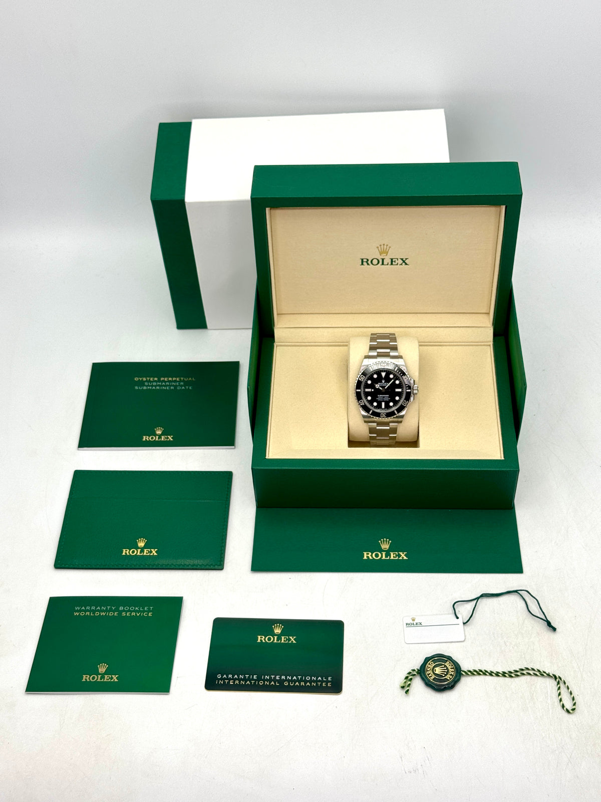 2025 Rolex Submariner 41mm 124060 Stainless Steel Black Dial