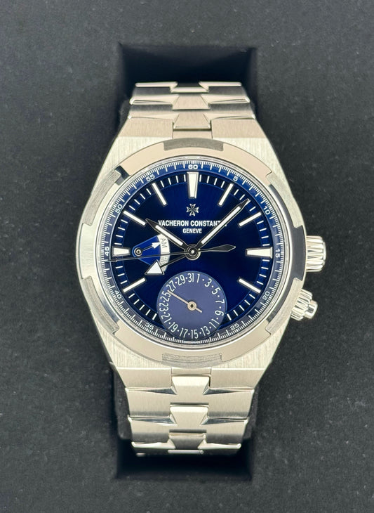 2023 Vacheron Constantin Overseas Dual Time 41mm 7900V Blue Dial - MyWatchLLC