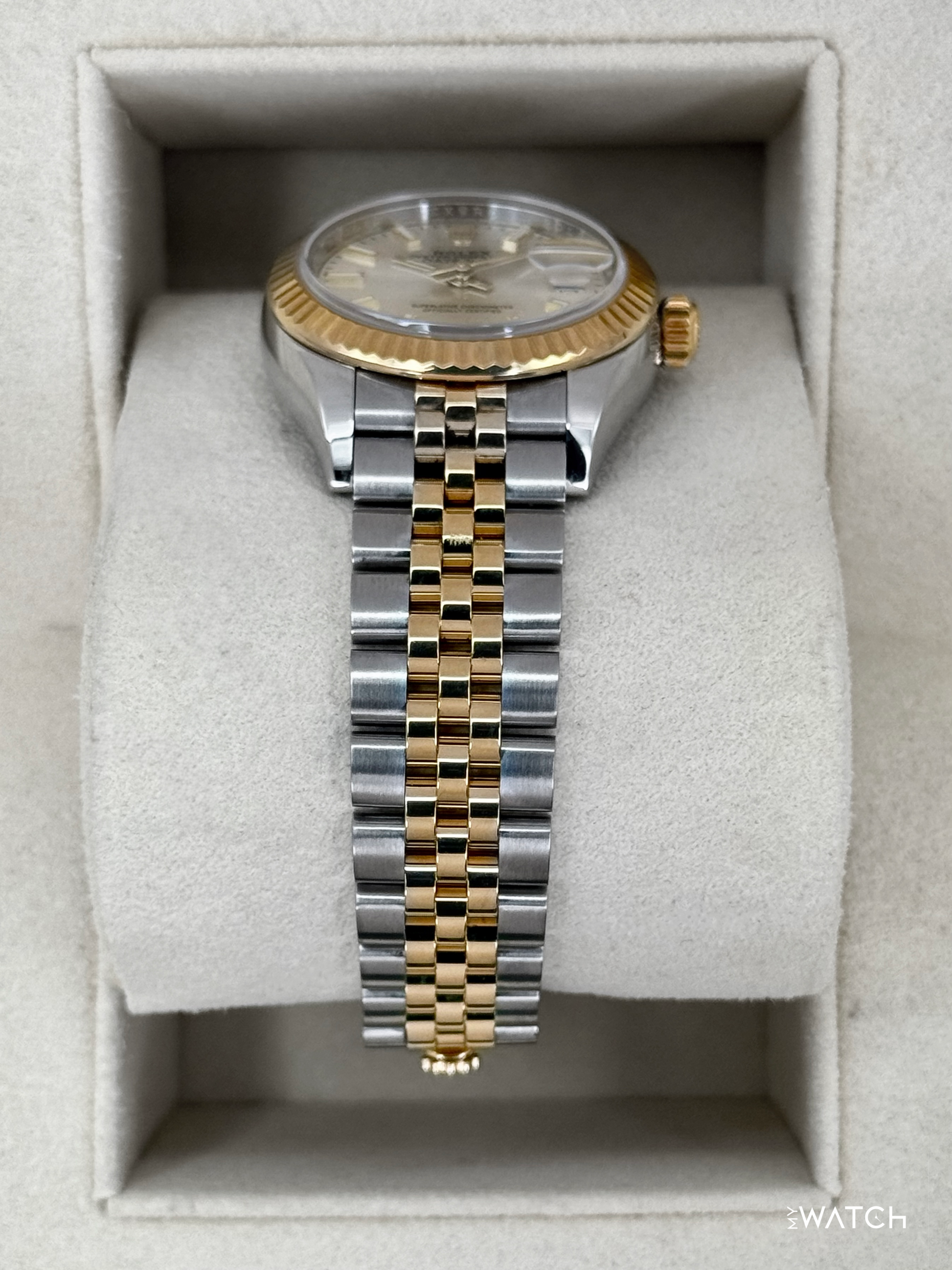 2020 Rolex Lady Datejust 28mm 279173 Two-Tone Jubilee Silver Dial - MyWatchLLC