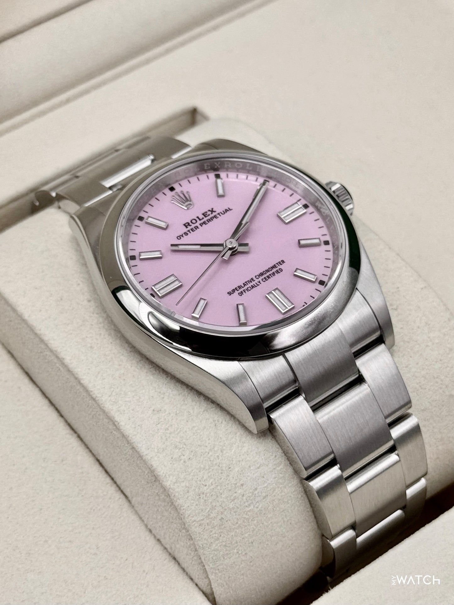 NEW 2026 Rolex Oyster Perpetual 36mm 126000 Candy Pink Dial - MyWatchLLC