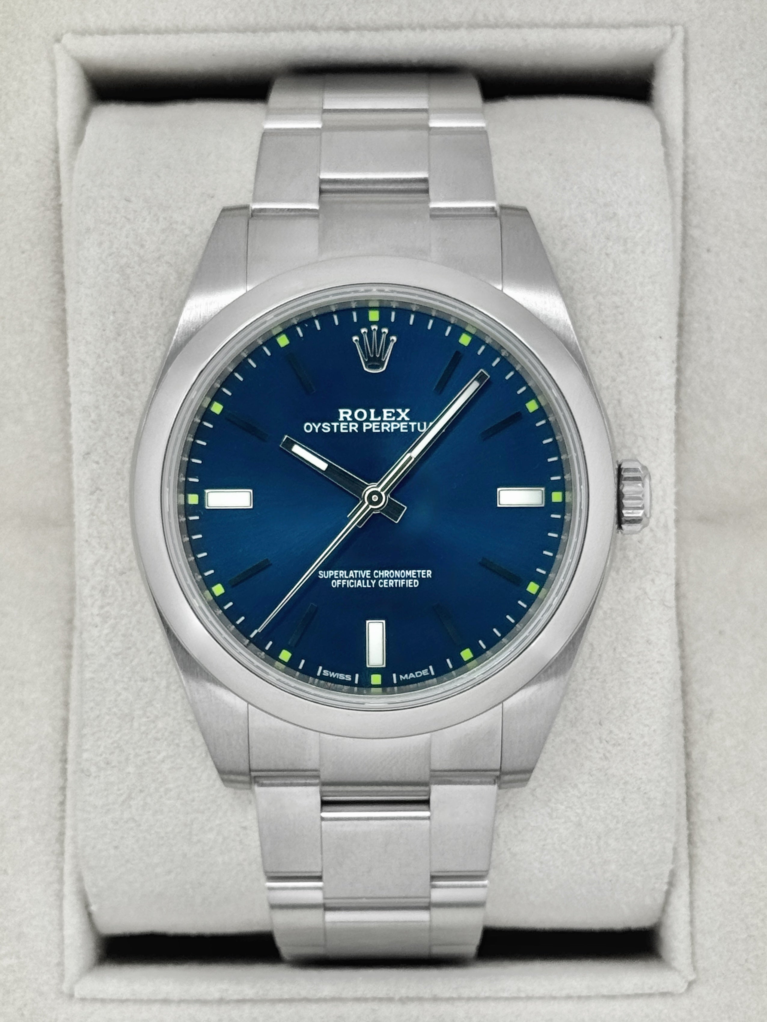 NEW 2025 Rolex Oyster Perpetual 41mm 124300 Blue Dial