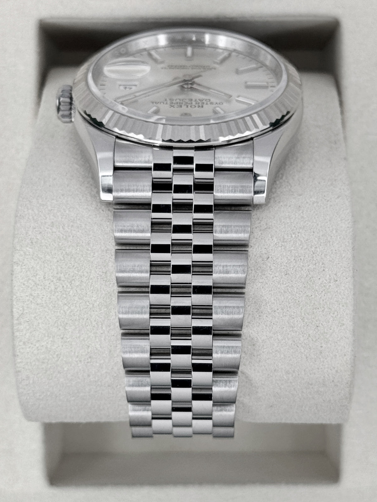 2025 Rolex Datejust 36mm 126234 Stainless Steel Jubilee Silver Dial - MyWatchLLC