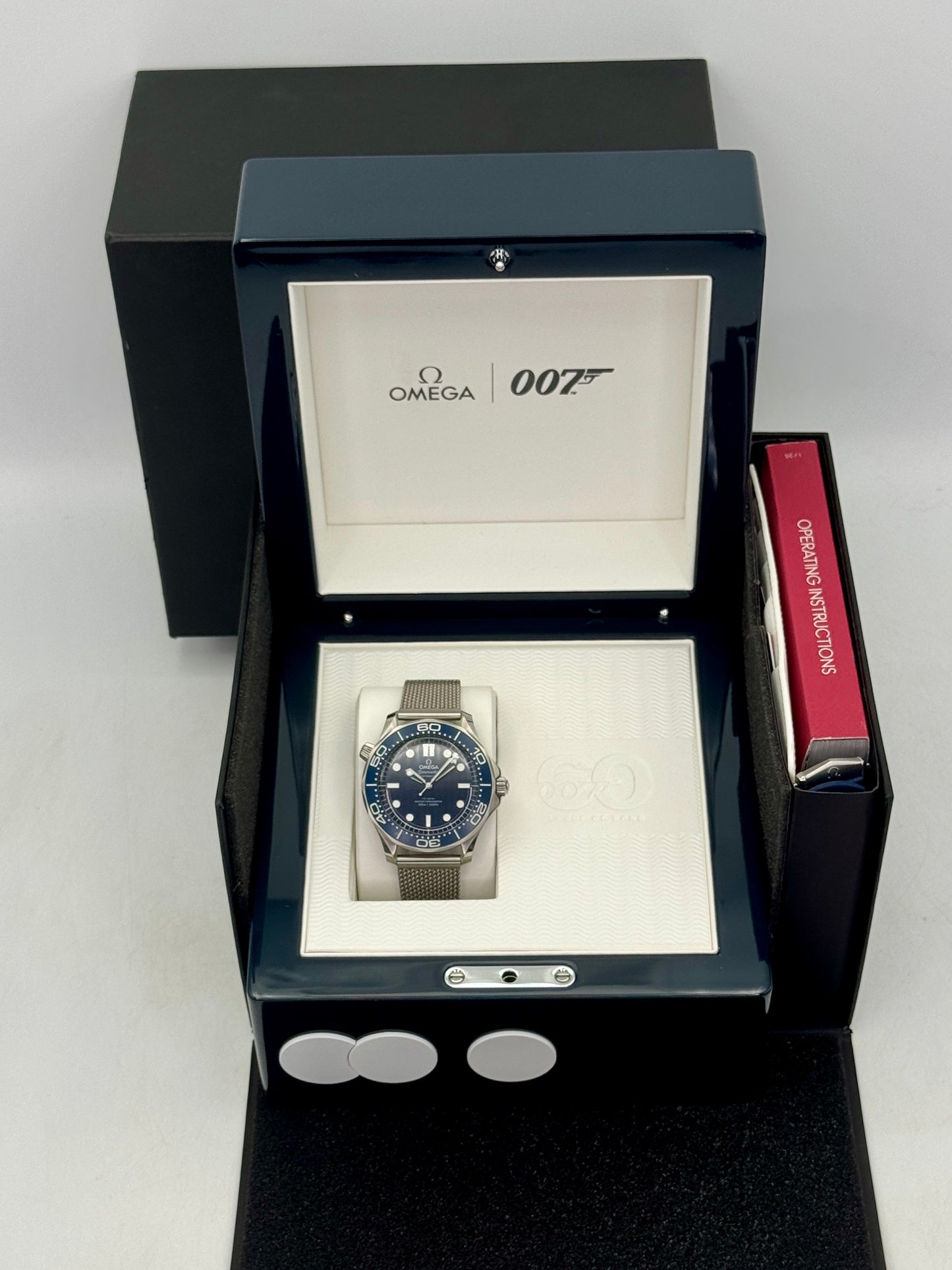2023 Omega Seamaster Diver 300M 42mm 210.30.42.20.03.002 Blue Dial