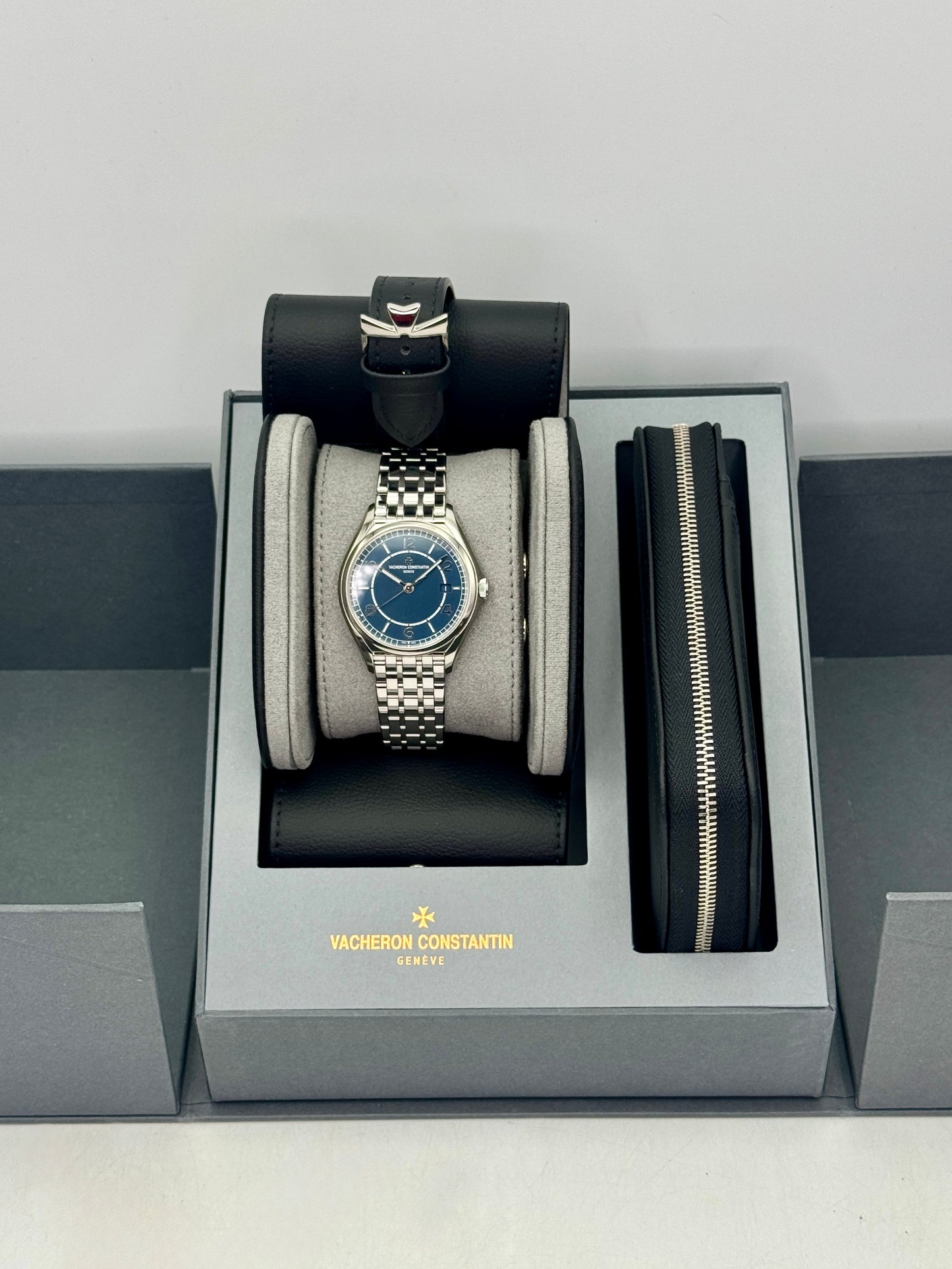 NEW 2026 Vacheron Constantin Fiftysix 40mm 4600E Stainless Steel Blue Dial