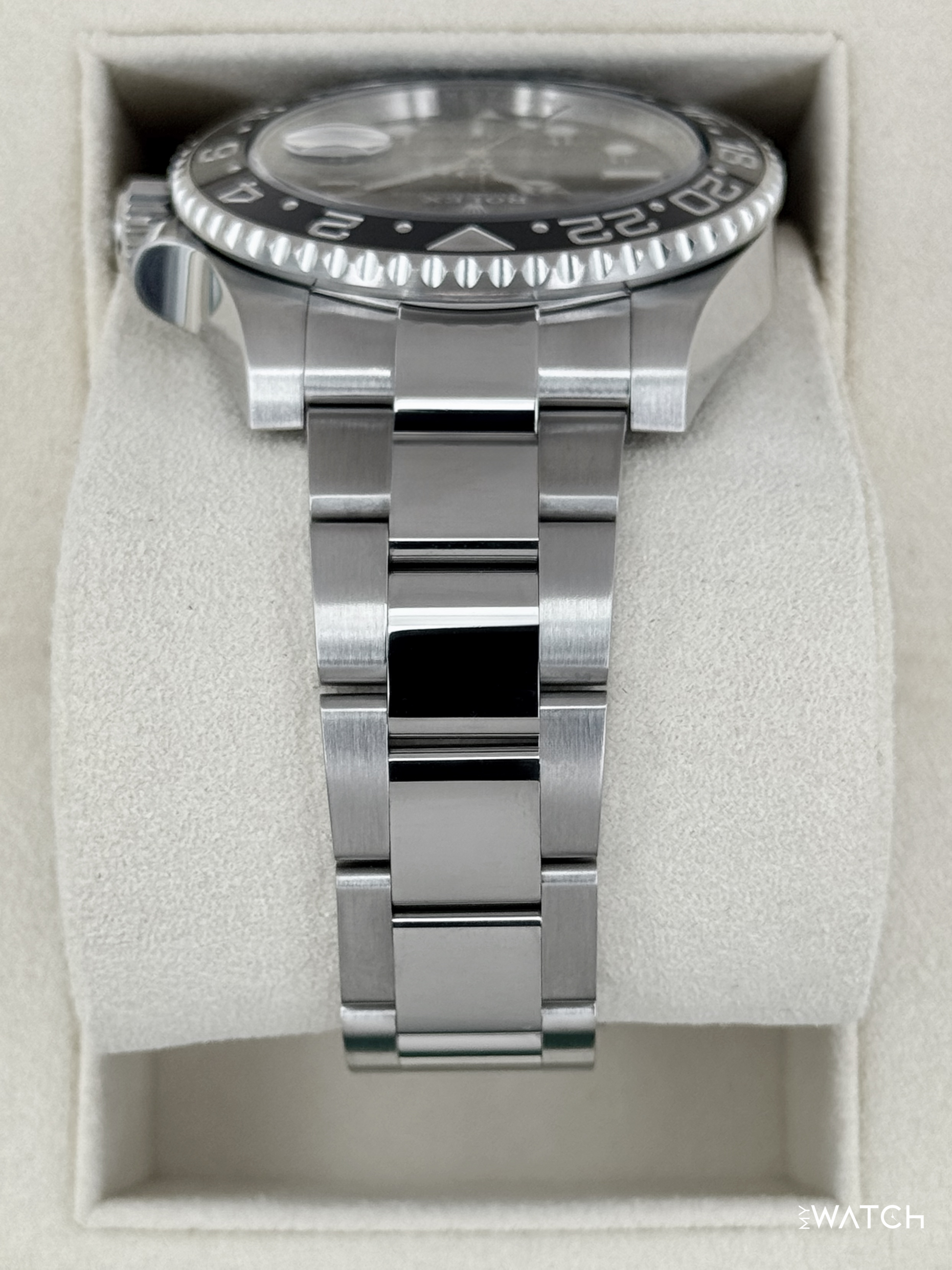2018 Rolex GMT-Master II 40mm 116710LN Stainless Steel Black Dial - MyWatchLLC