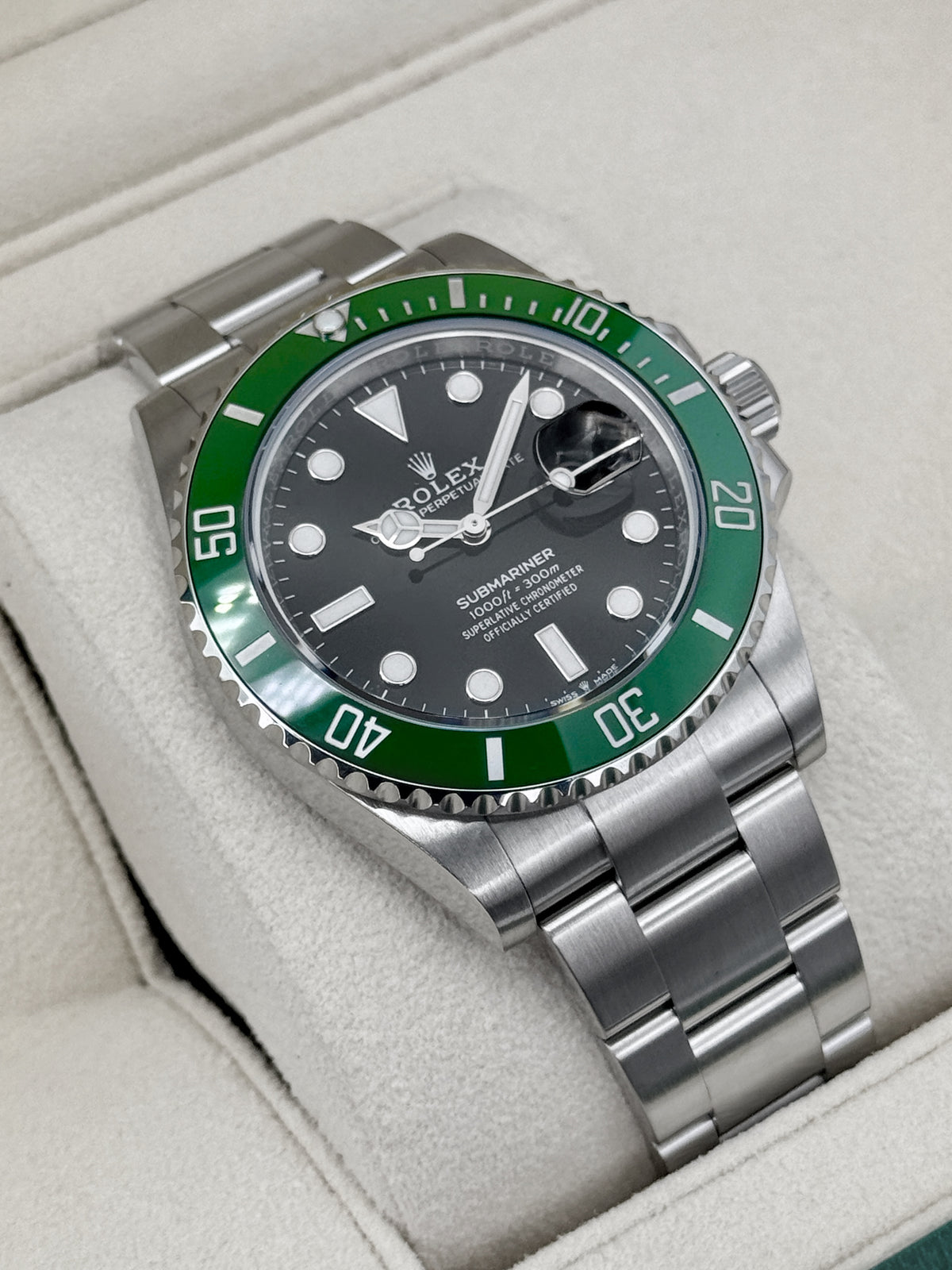 2024 Rolex Submariner Starbucks 41mm 126610LV Black Dial