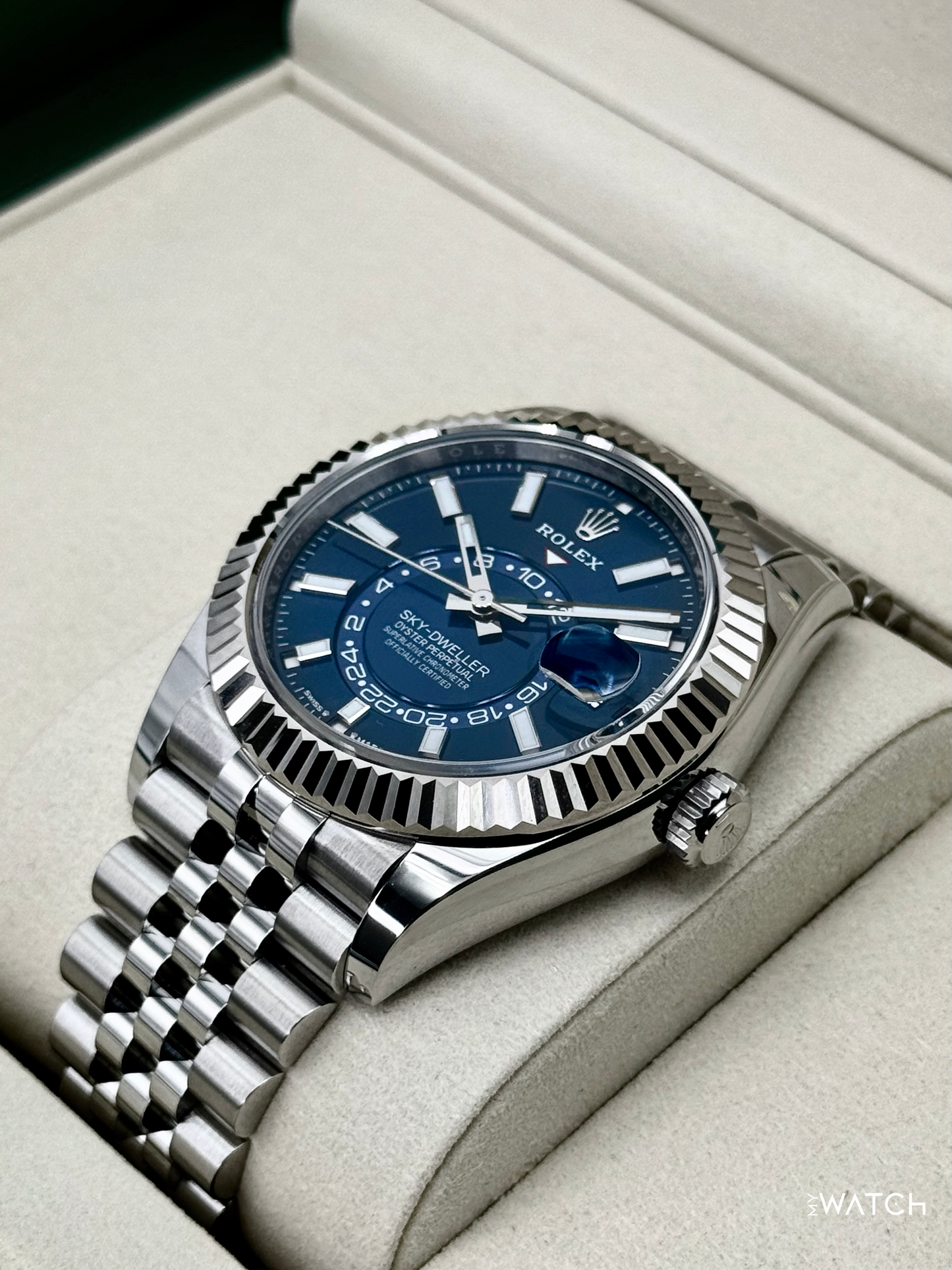 NEW 2026 Rolex Sky-Dweller 42mm 336934 Jubilee Blue Dial - MyWatchLLC