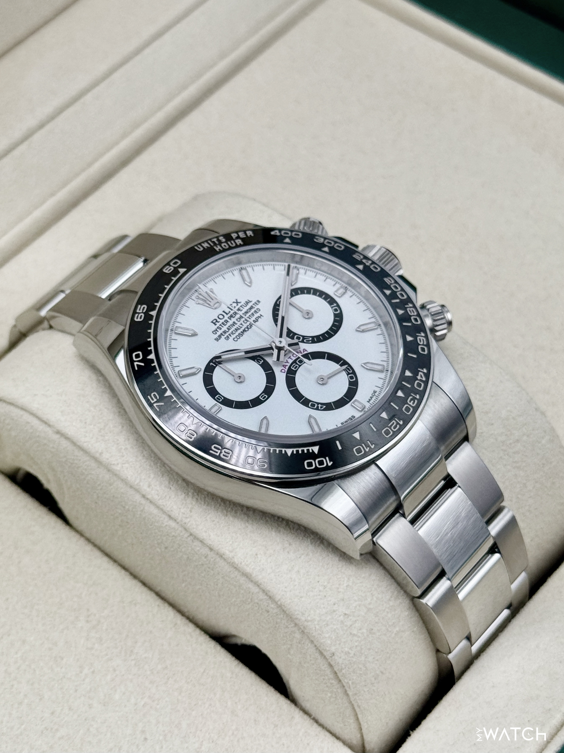NEW 2026 Rolex Daytona 40mm 126500LN Stainless Steel Panda Dial - MyWatchLLC