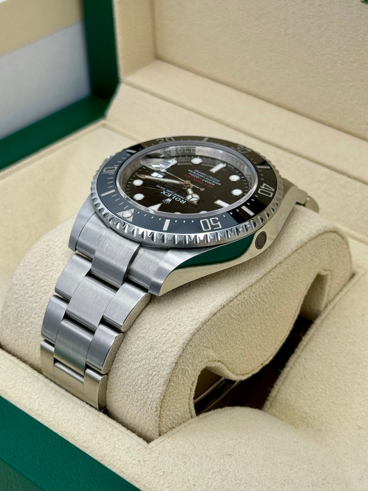 2022 Rolex Sea-Dweller 43mm 126600 Stainless Steel Black Dial