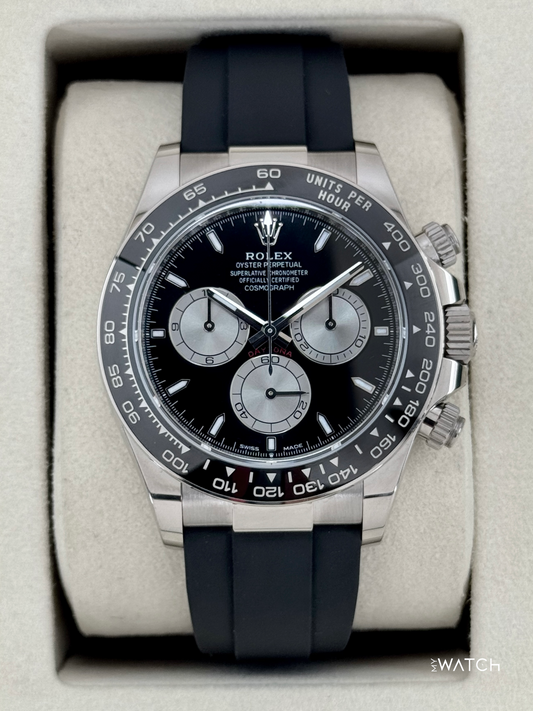 NEW 2025 Rolex Daytona "Baby Le Mans" 40mm 126519LN White Gold Black Dial