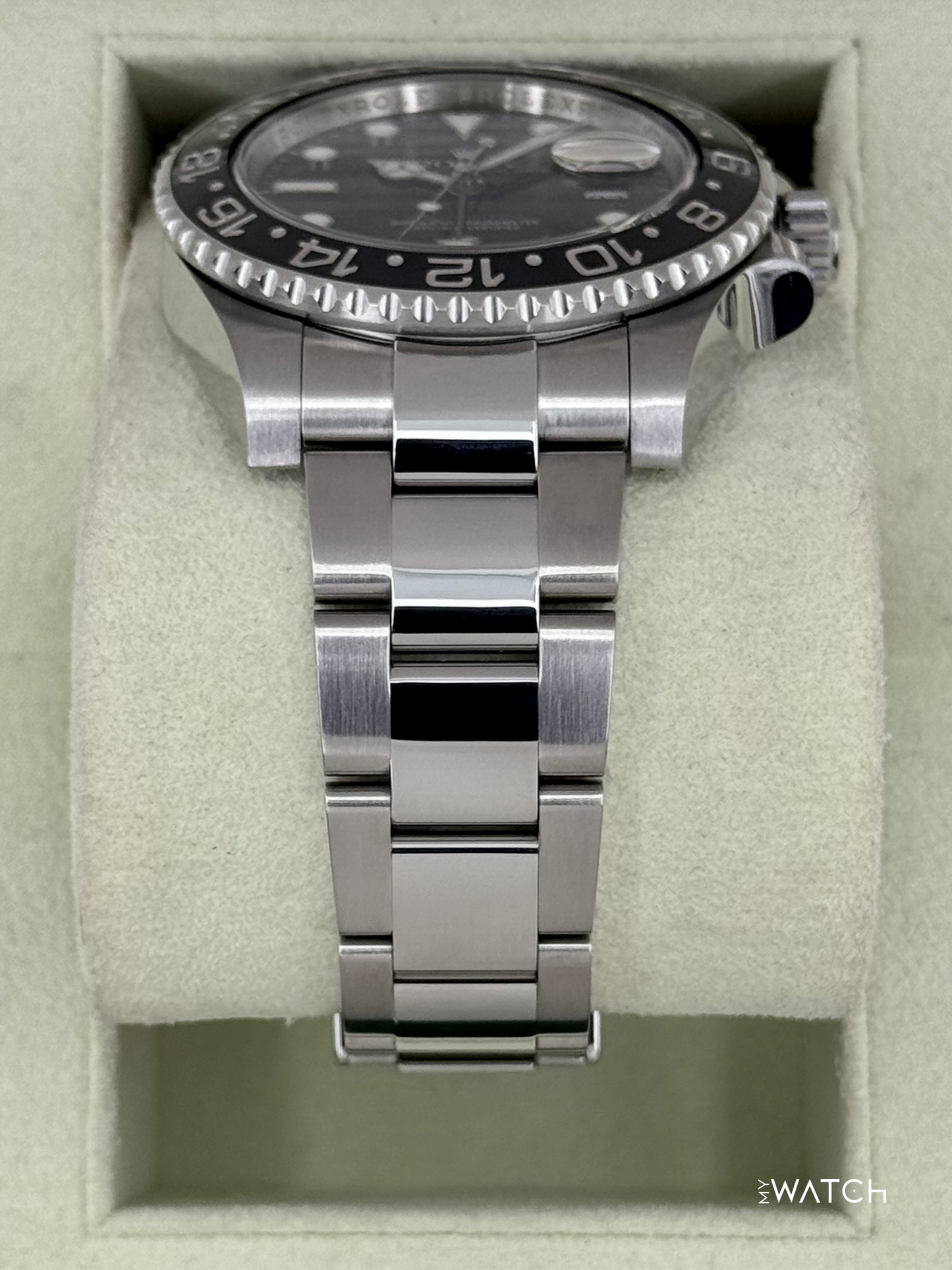 2014 Rolex GMT-Master II 40mm 116710LN Stainless Steel Black Dial - MyWatchLLC