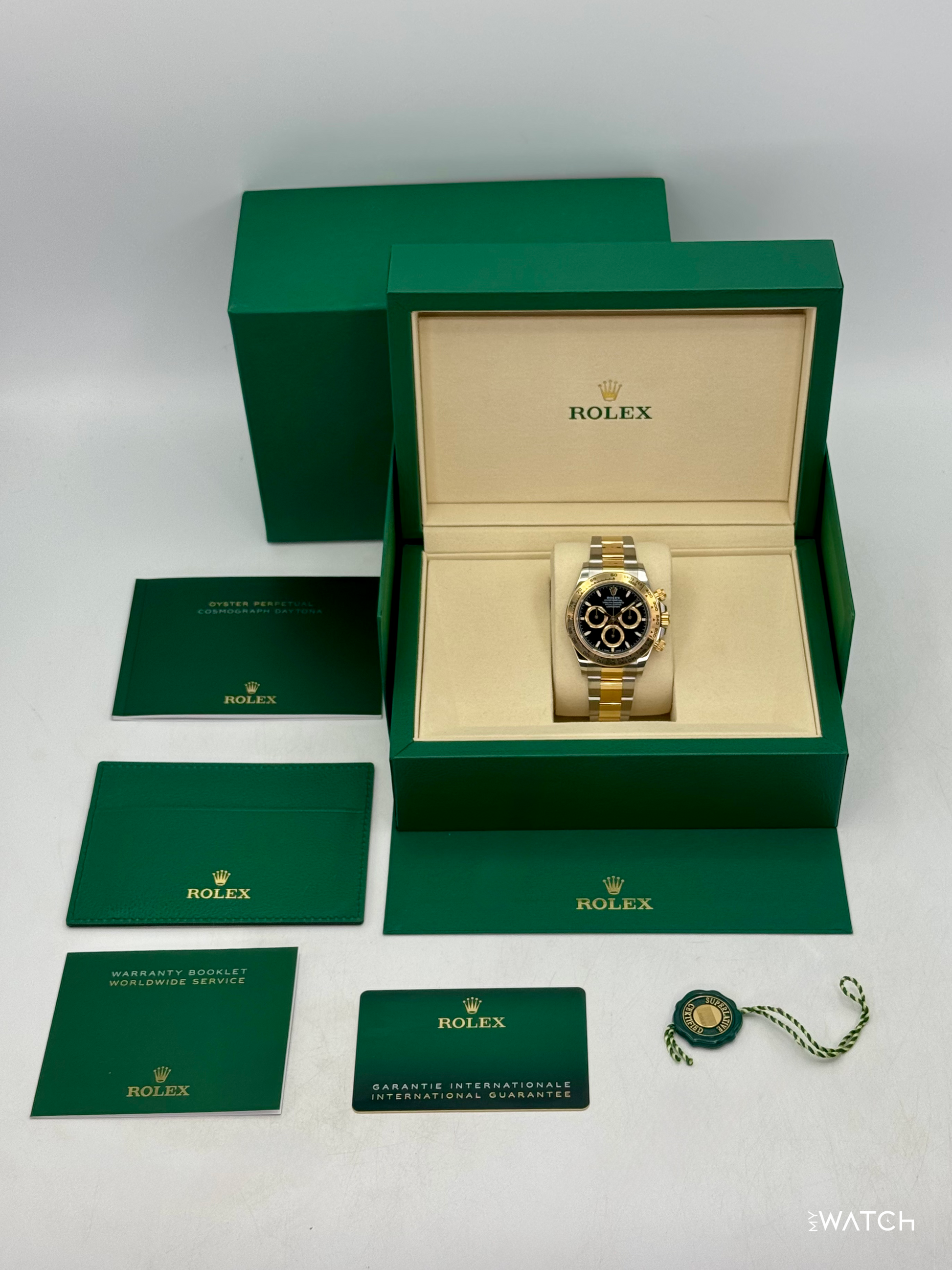 2025 Rolex Daytona 40mm 126503 Two-Tone Black Dial - MyWatchLLC