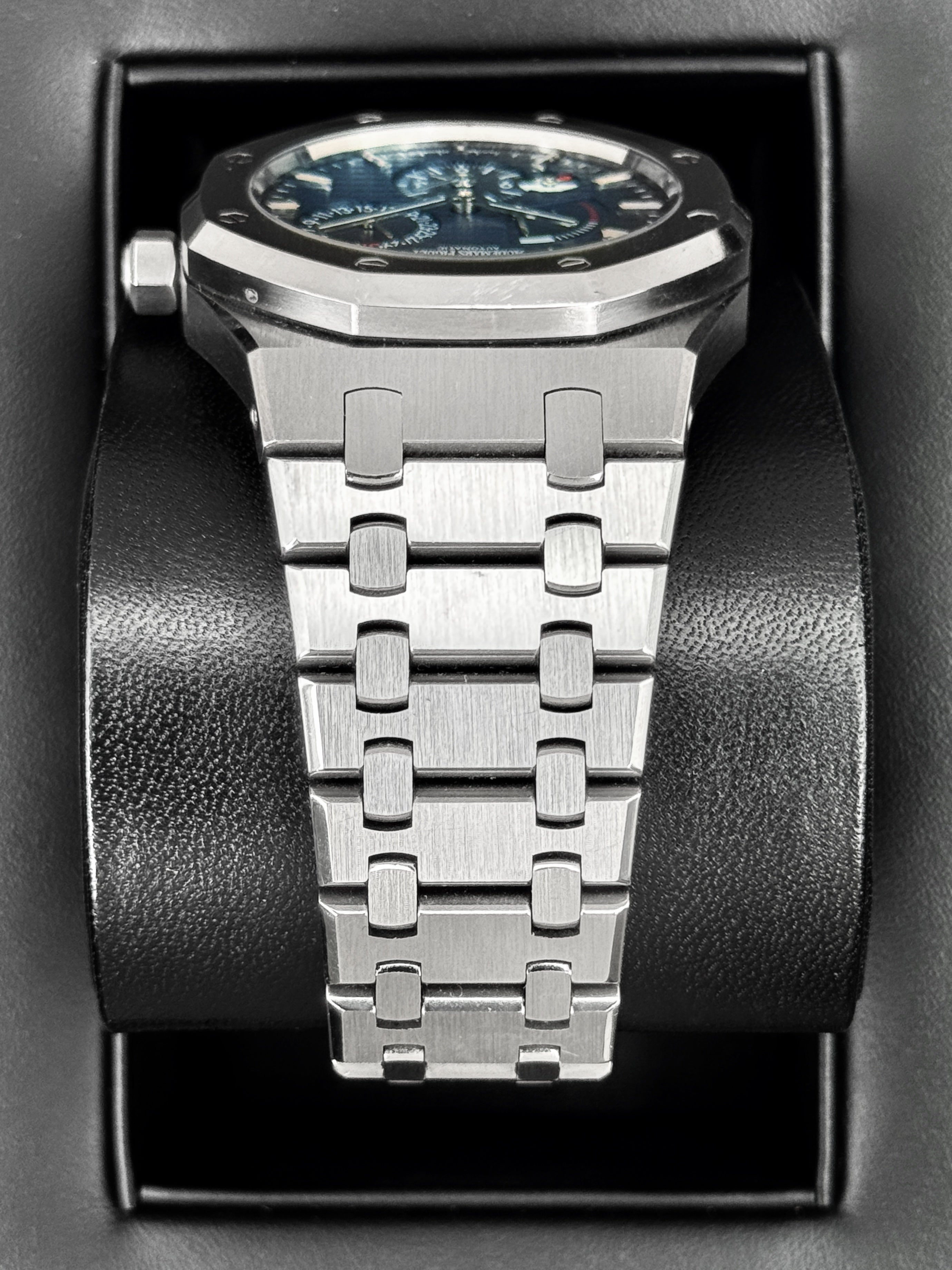 とあさく 2013 Audemars Piguet Royal Oak Dual Time 39mm 26120ST Blue Dial