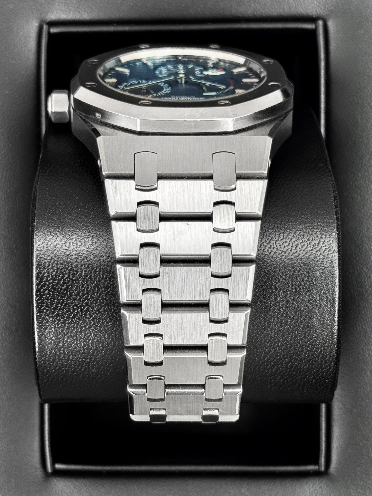2013 Audemars Piguet Royal Oak Dual Time 39mm 26120ST Blue Dial