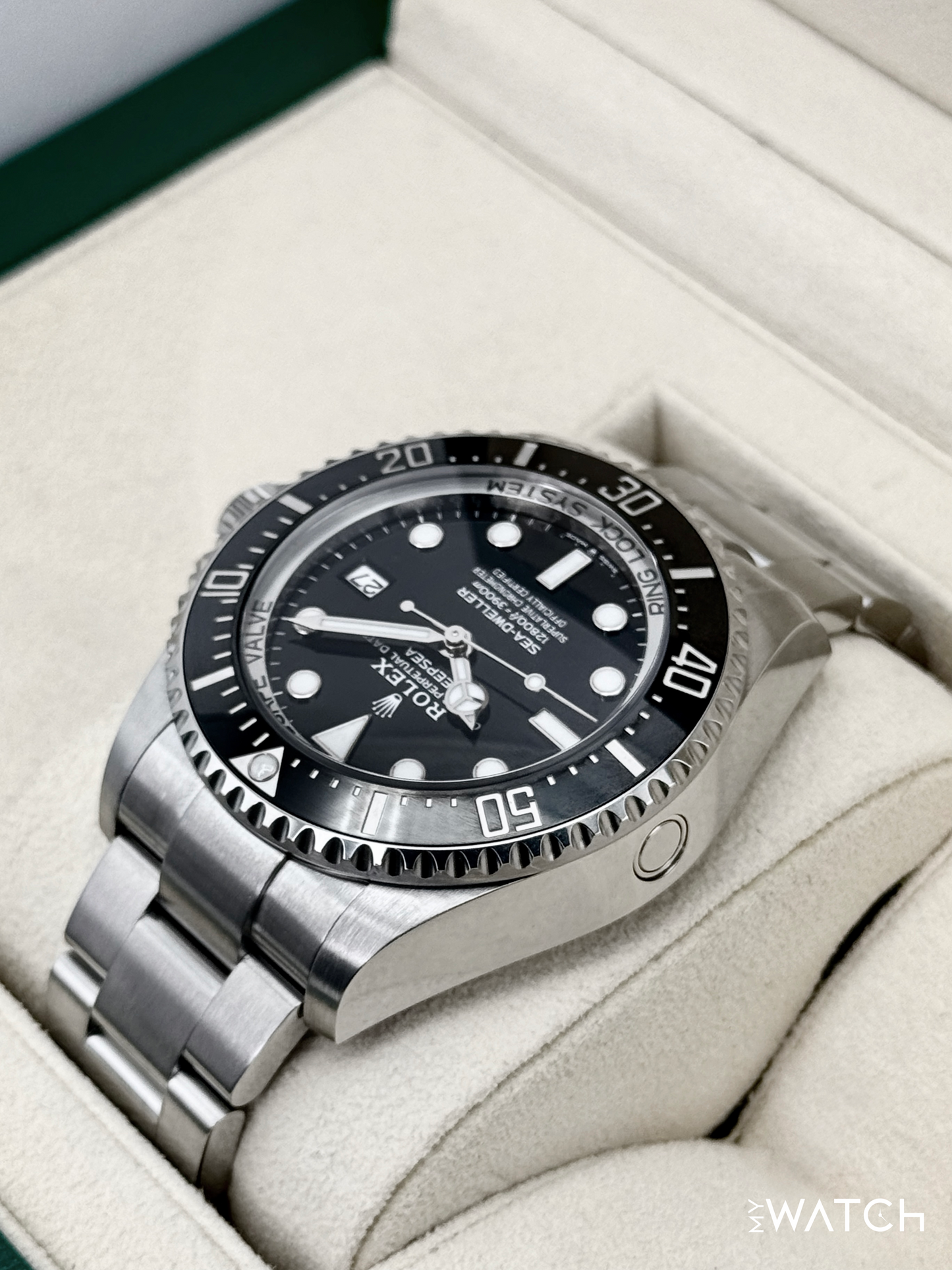 2023 Rolex Deepsea 44mm 136660 Stainless Steel Black Dial - MyWatchLLC