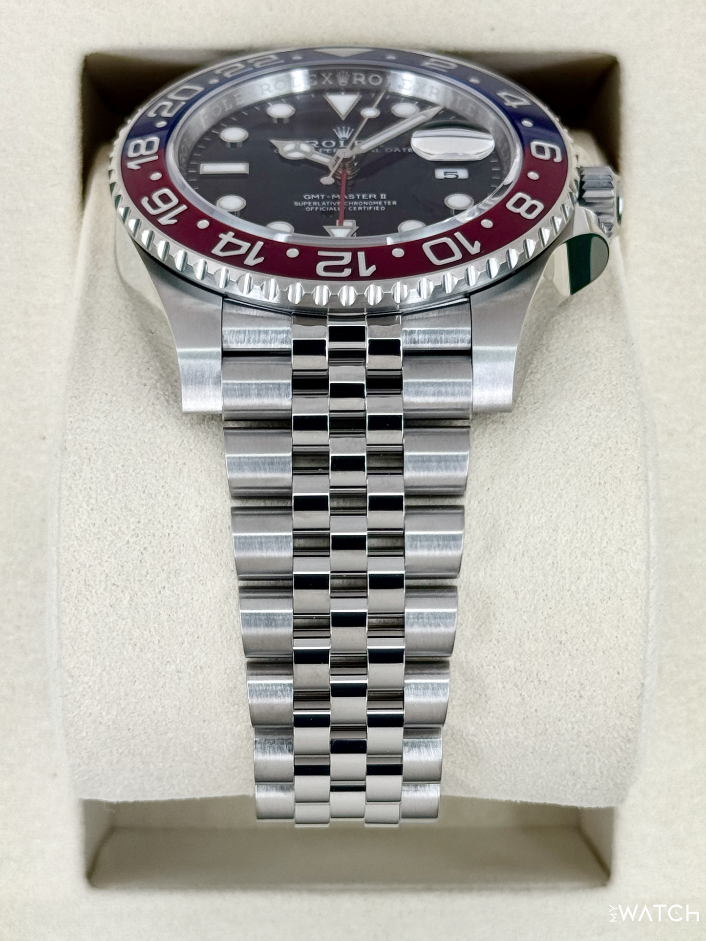 NEW 2026 Rolex GMT-Master II "Pepsi" 40mm 126710BLRO Jubilee (STICKERED) - MyWatchLLC