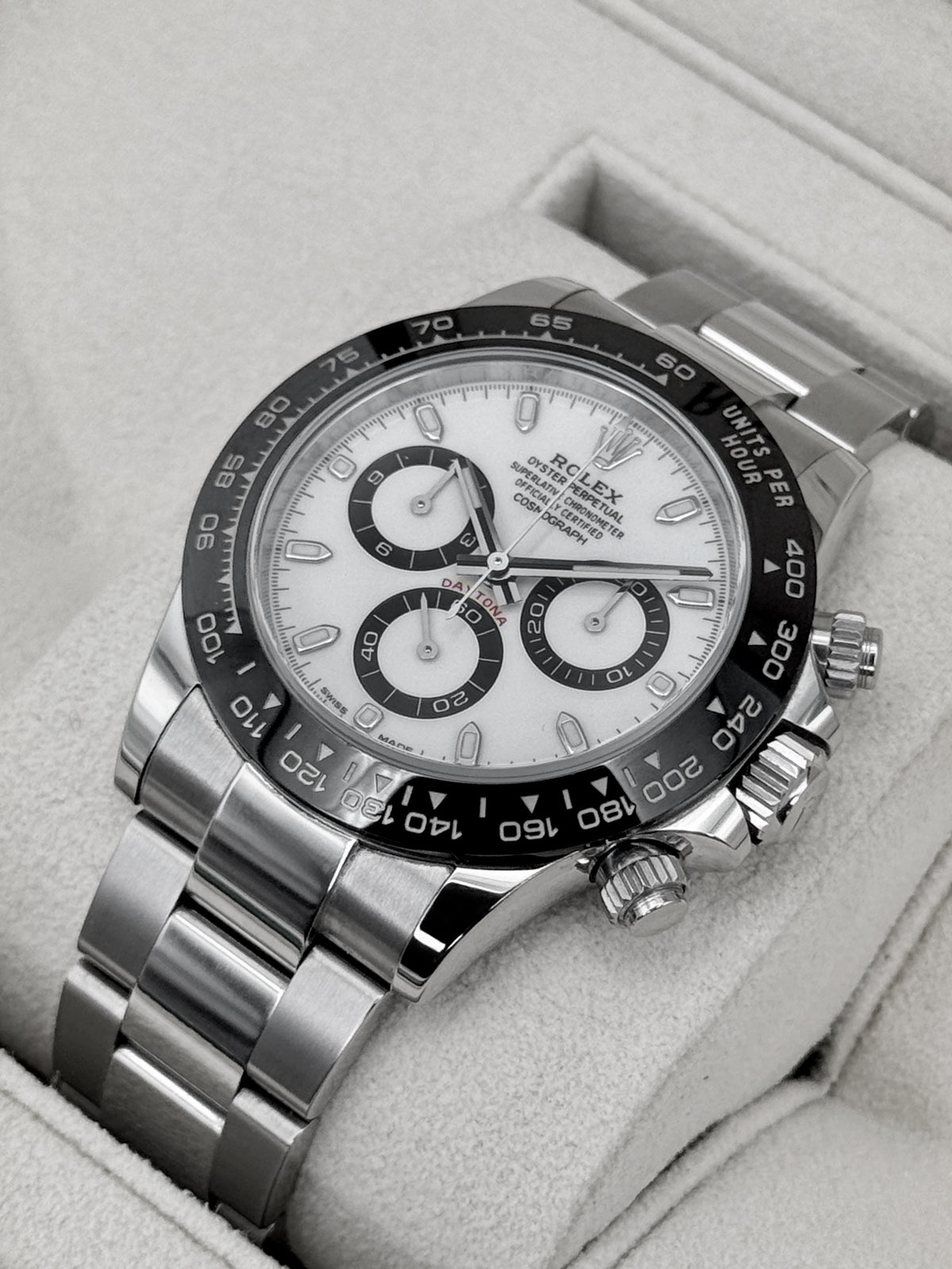 2023 Rolex Daytona 40mm 126500LN Stainless Steel Panda Dial