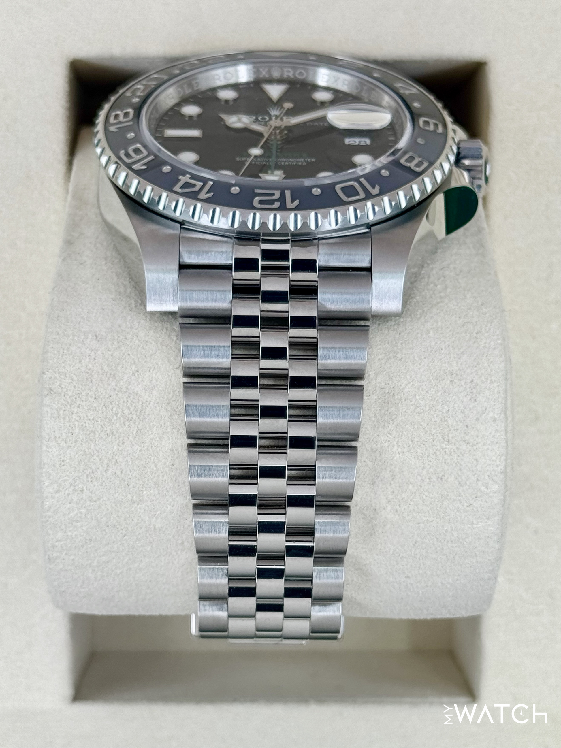 NEW 2025 Rolex GMT-Master II "Bruce Wayne" 40mm 126710GRNR Jubilee - MyWatchLLC