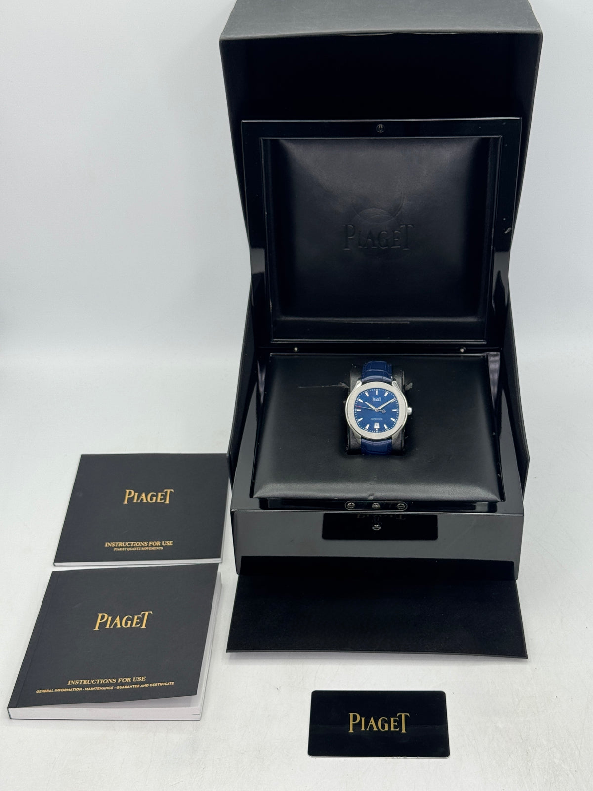 2020 Piaget Polo S 42mm G0A43001 Stainless Steel Blue Dial (STICKERED)