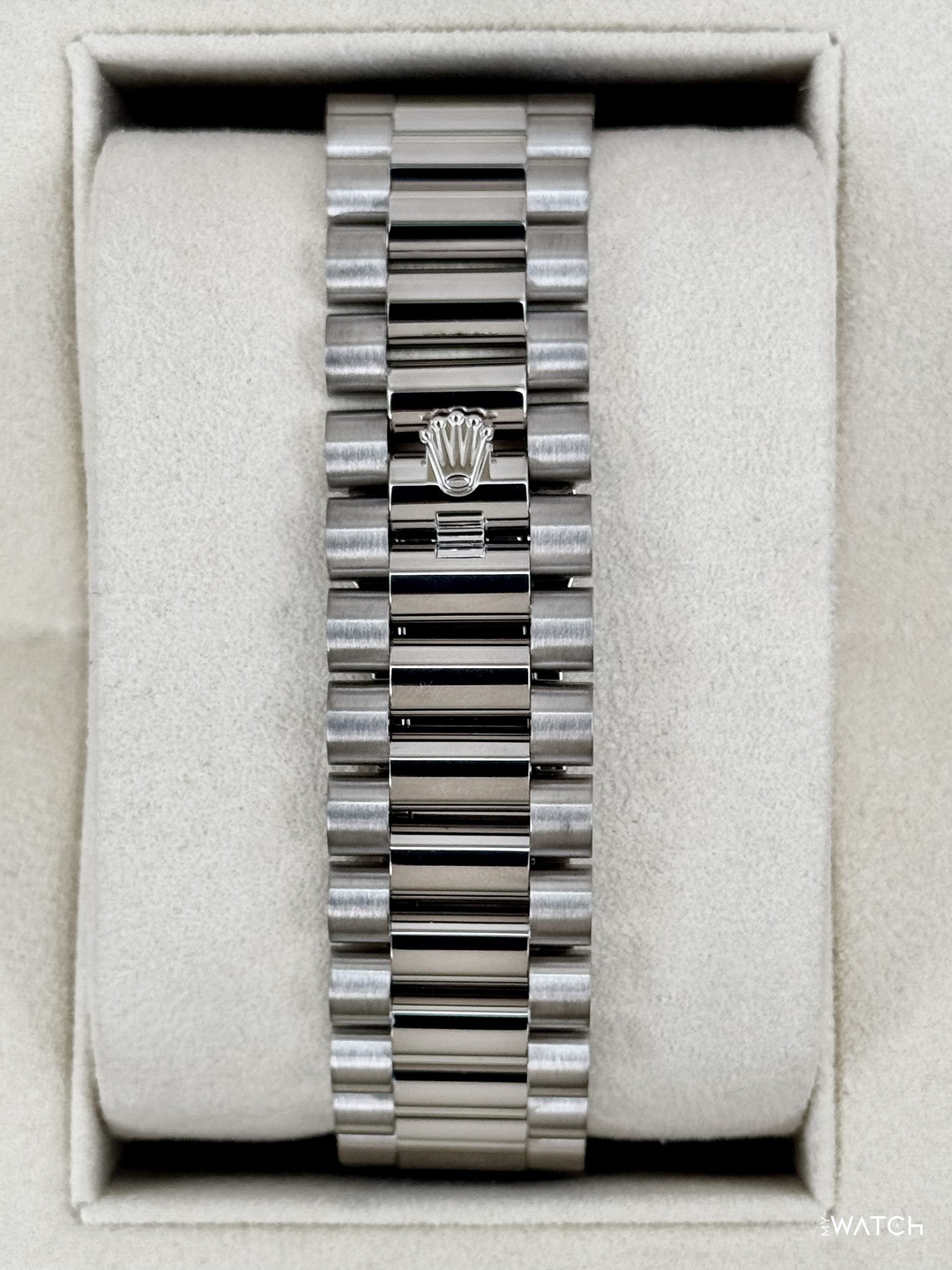 2019 Rolex Day-Date 40mm 228349RBR Presidential Meteorite Diamond Dial - MyWatchLLC