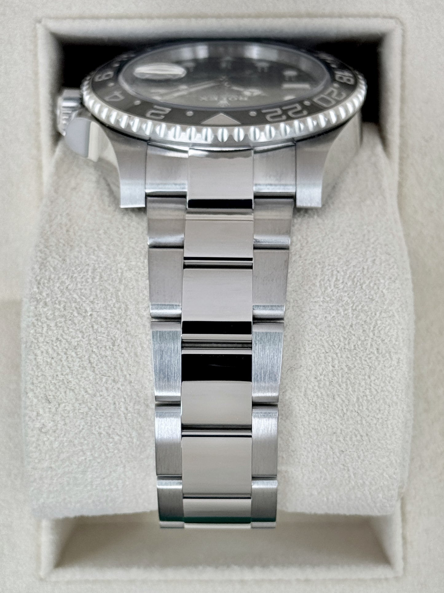 2022 Rolex GMT-Master II 40mm 116710LN Stainless Steel Black Dial