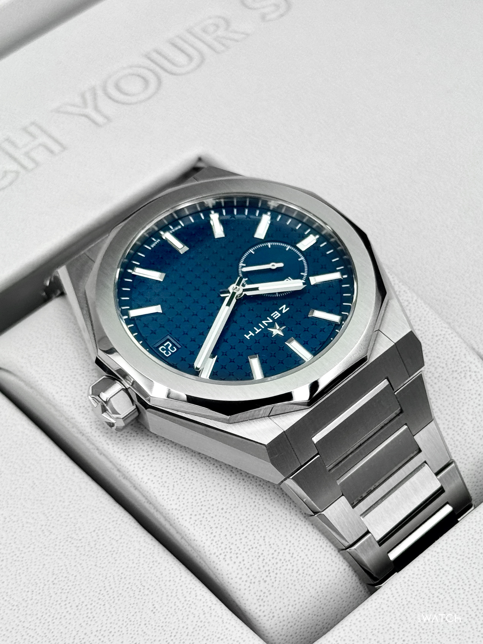 NEW 2026 Zenith Defy Skyline 41mm 03.9300.3620/51.1001 Stainless Steel Blue Dial - MyWatchLLC