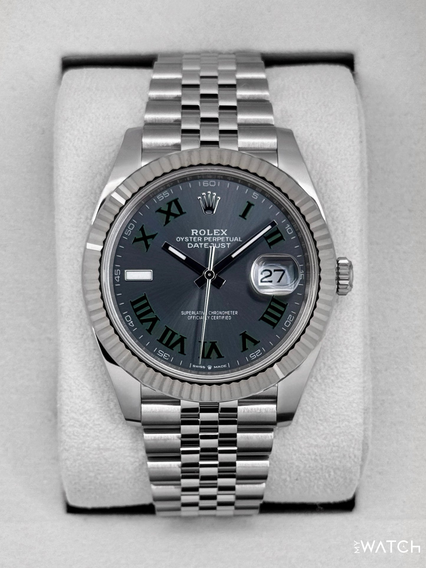 NEW 2026 Rolex Datejust 41mm 126334 Jubilee Wimbledon Dial
