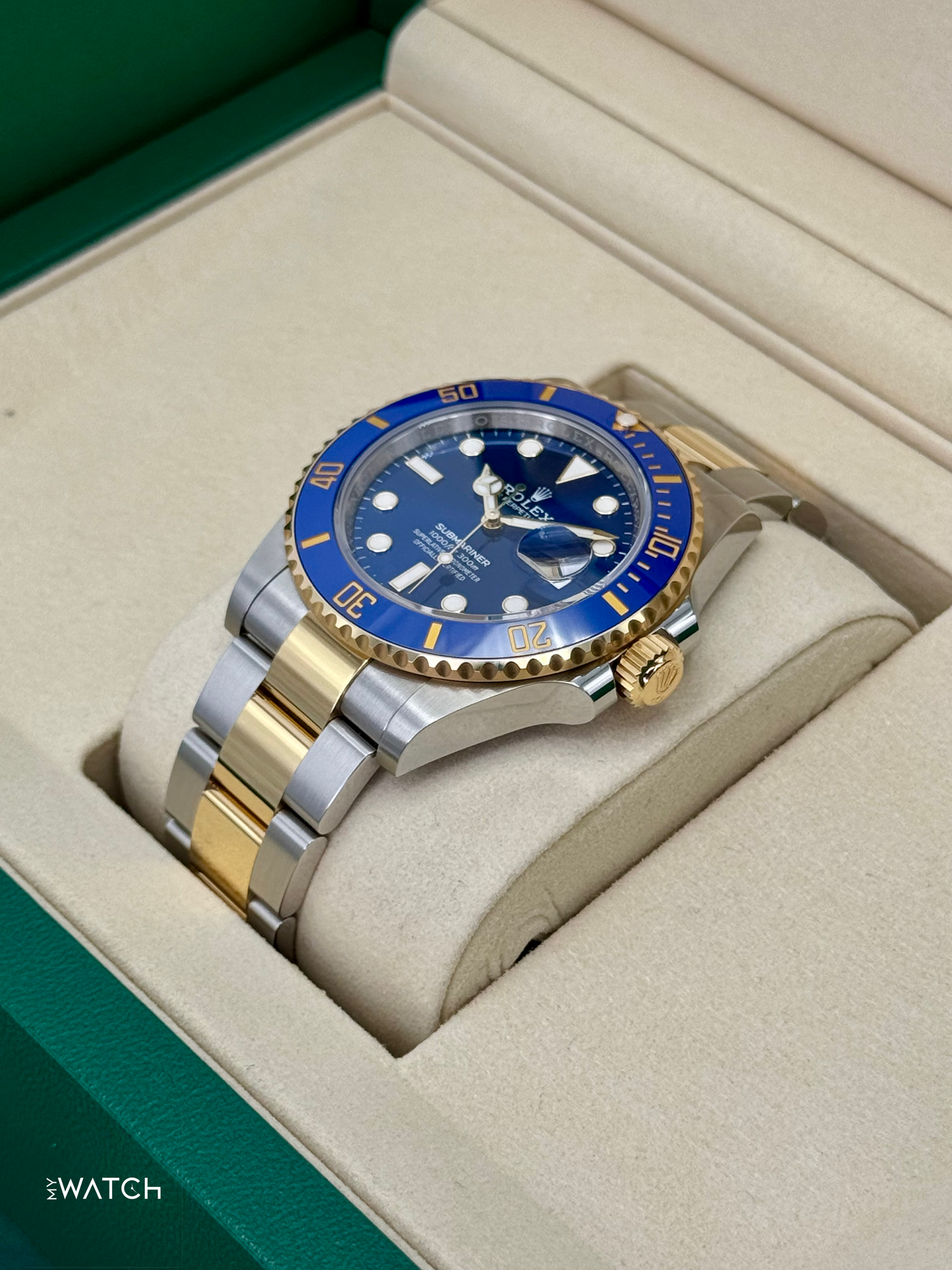 2025 Rolex Submariner "Bluesy" 41mm 126613LB Two-Tone Blue Dial