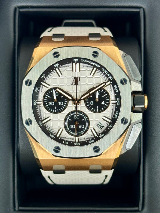 2024 Audemars Piguet Royal Oak Offshore 43mm 26420OI Pink Gold Grey Dial