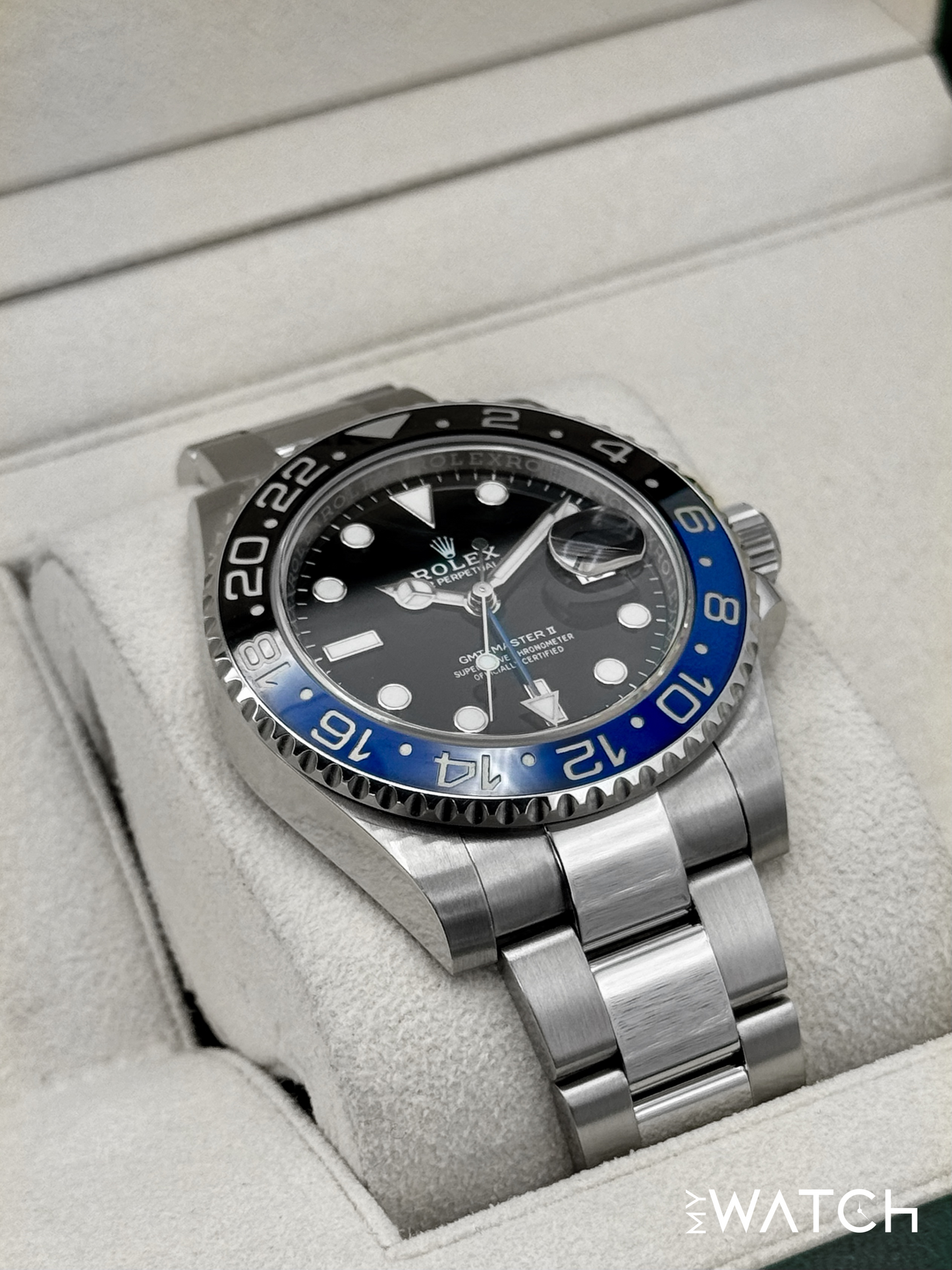 2016 Rolex GMT-Master II "Batman" 40mm 116710BLNR Oyster