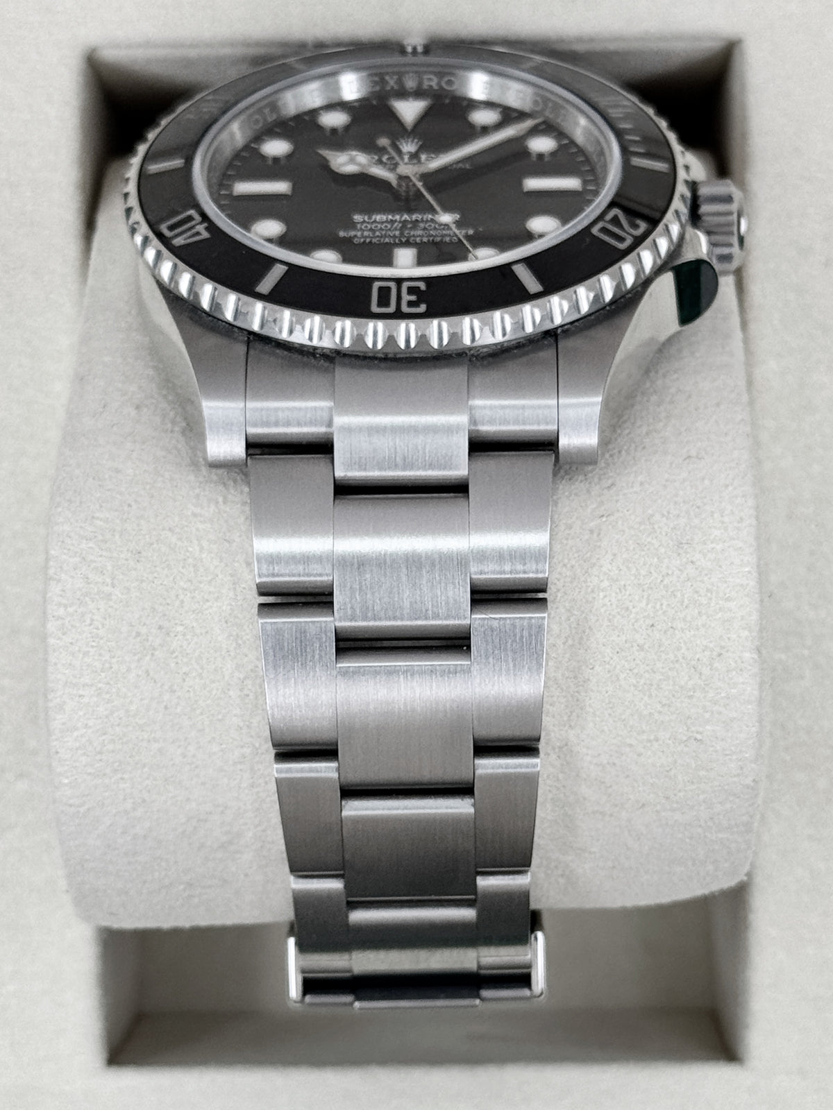 2025 Rolex Submariner 41mm 124060 Stainless Steel Black Dial