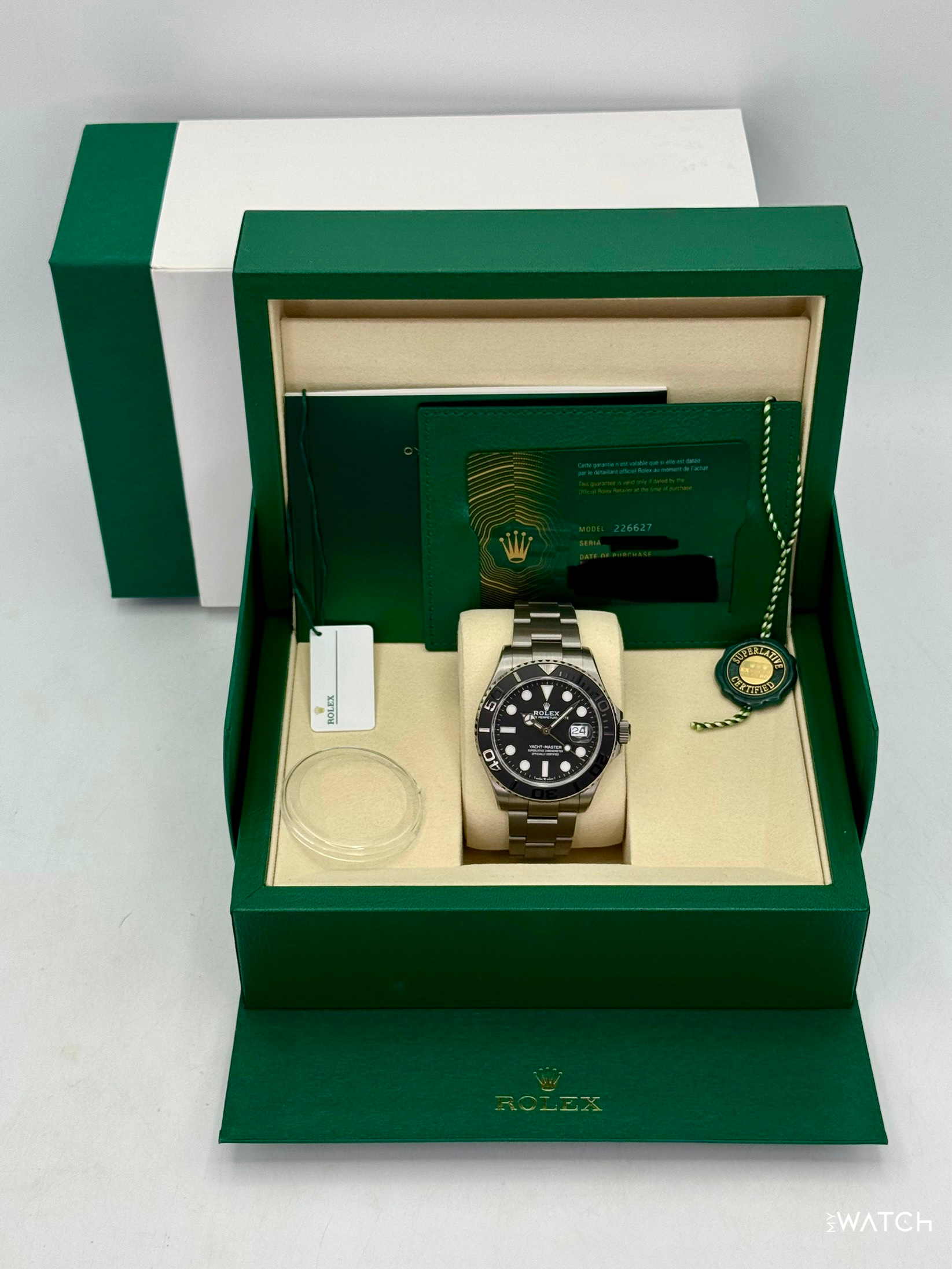 2025 Rolex Yacht-Master 42mm 226627 Titanium - MyWatchLLC