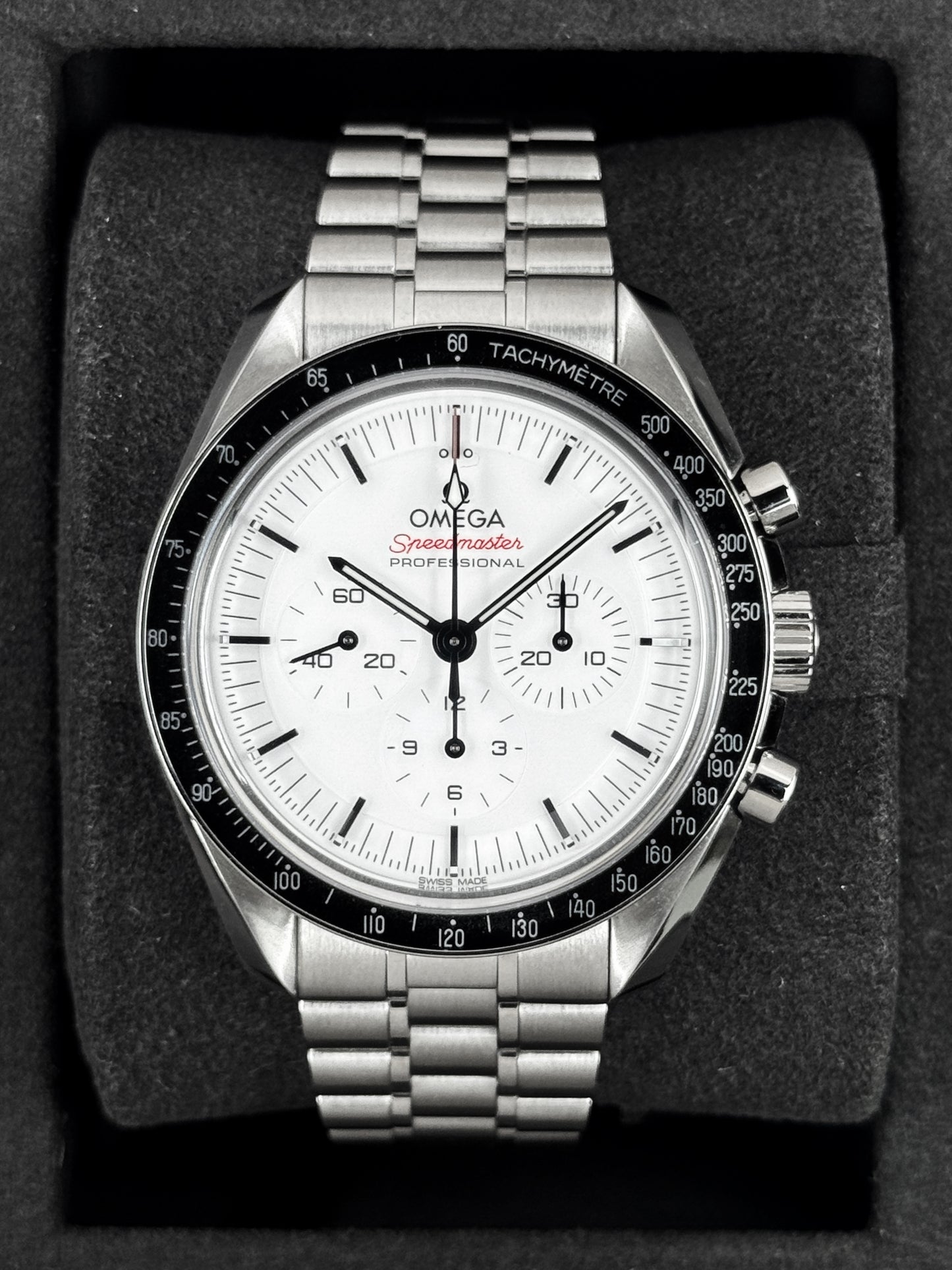 2026 Omega Speedmaster Moonwatch Pro 42mm 310.30.42.50.04.001 White Dial