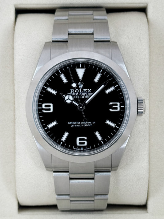 2026 Rolex Explorer 40mm 224270 Black Dial