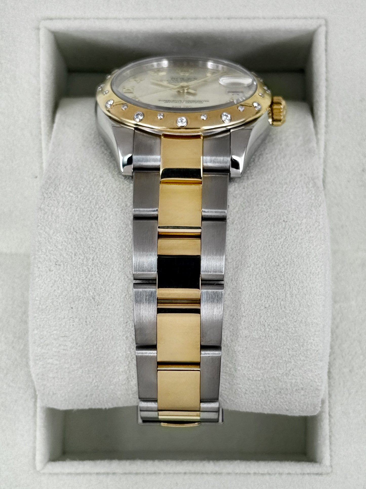 2011 Rolex Datejust 31mm 178343 Two-Tone Oyster Silver Dial