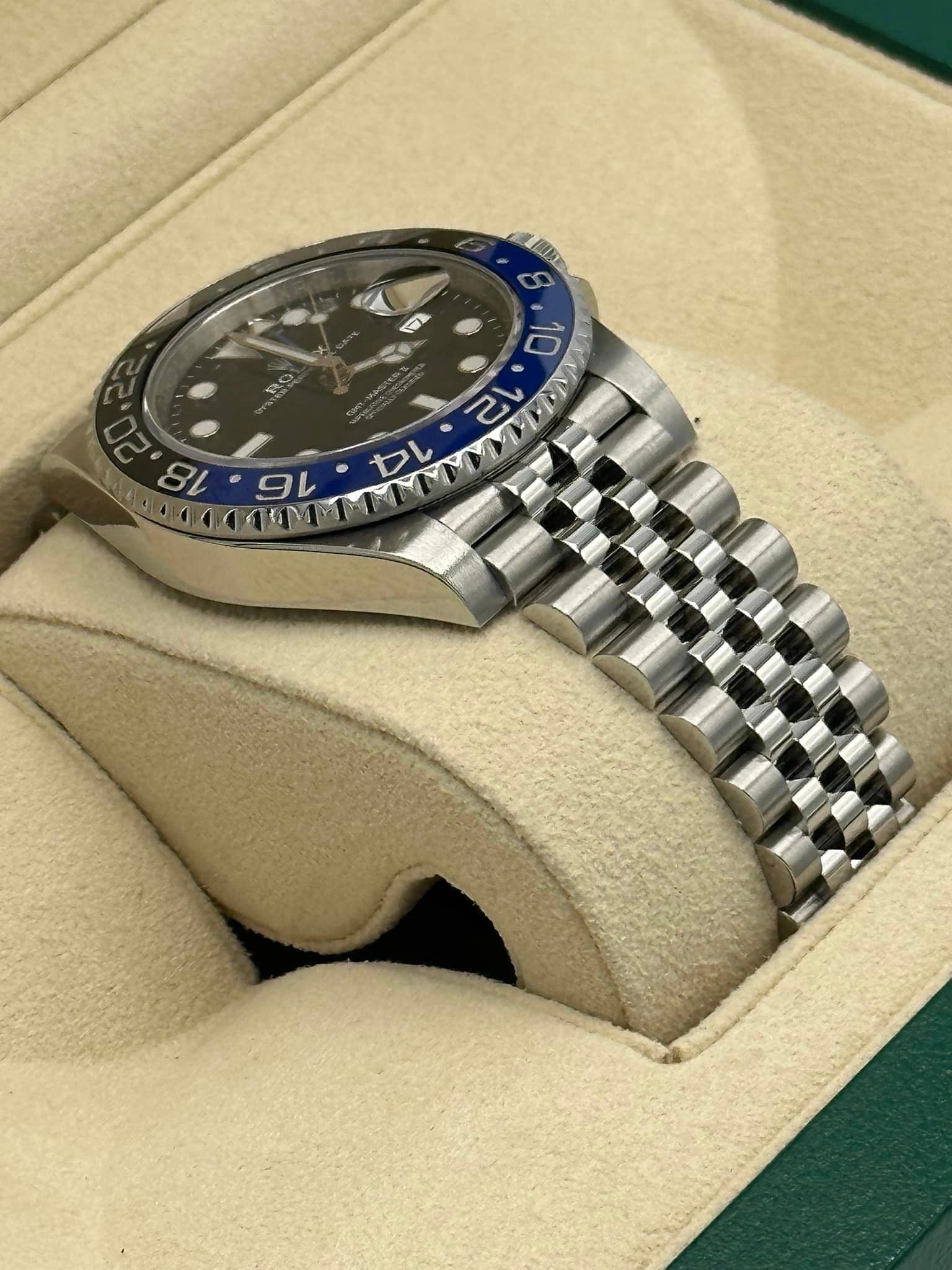 2020 Rolex GMT Master-II "Batgirl" Stainless Steel Jubilee - MyWatchLLC