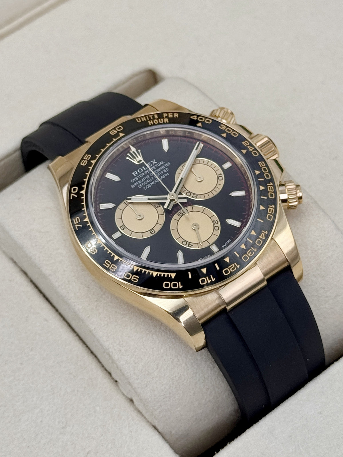 2026 Rolex Daytona Paul Newman 40mm 126518LN Yellow Gold Black Dial