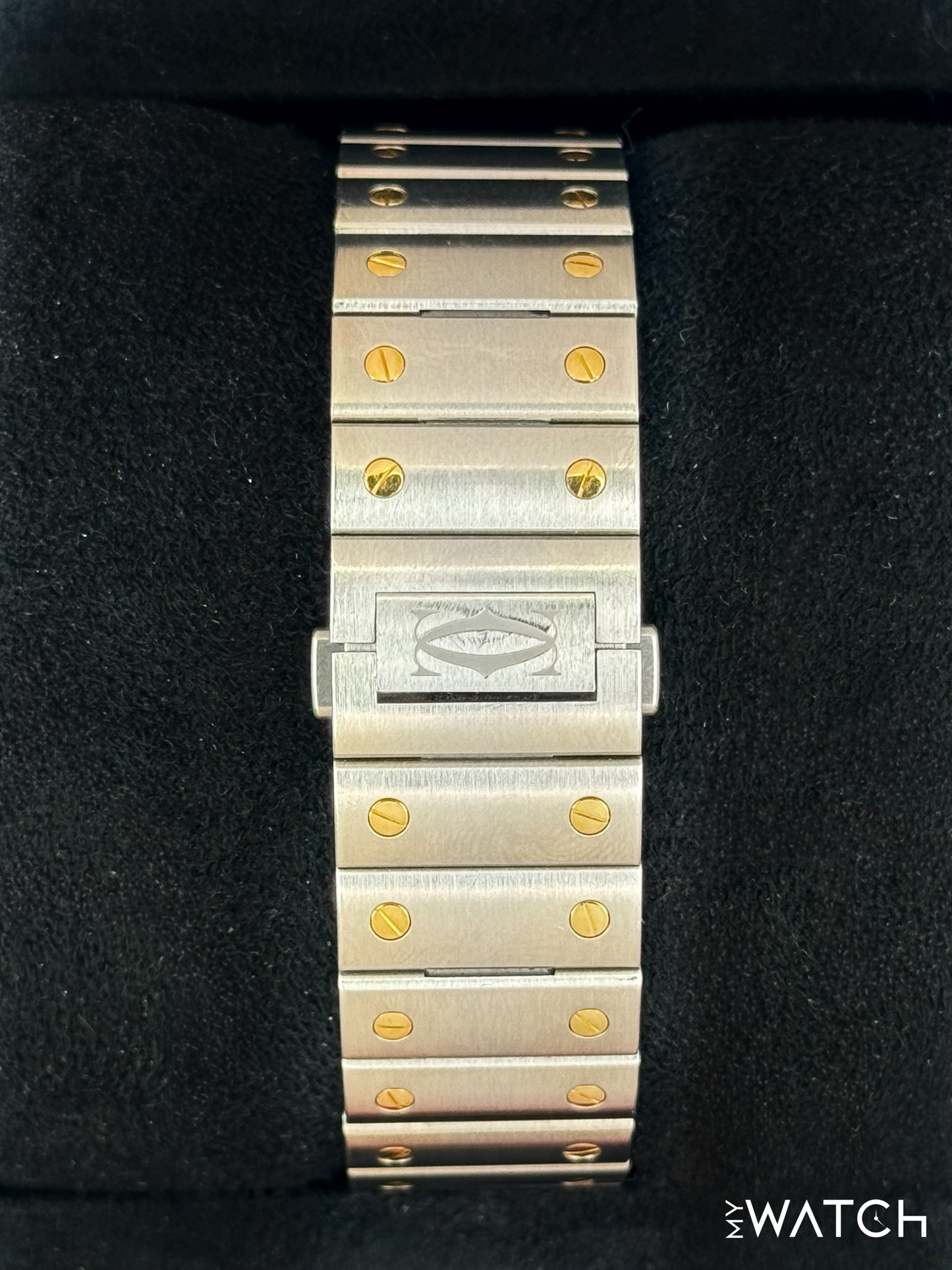 2020 Cartier Santos De Cartier 39.8mm W2SA0009 Two-Tone White Dial