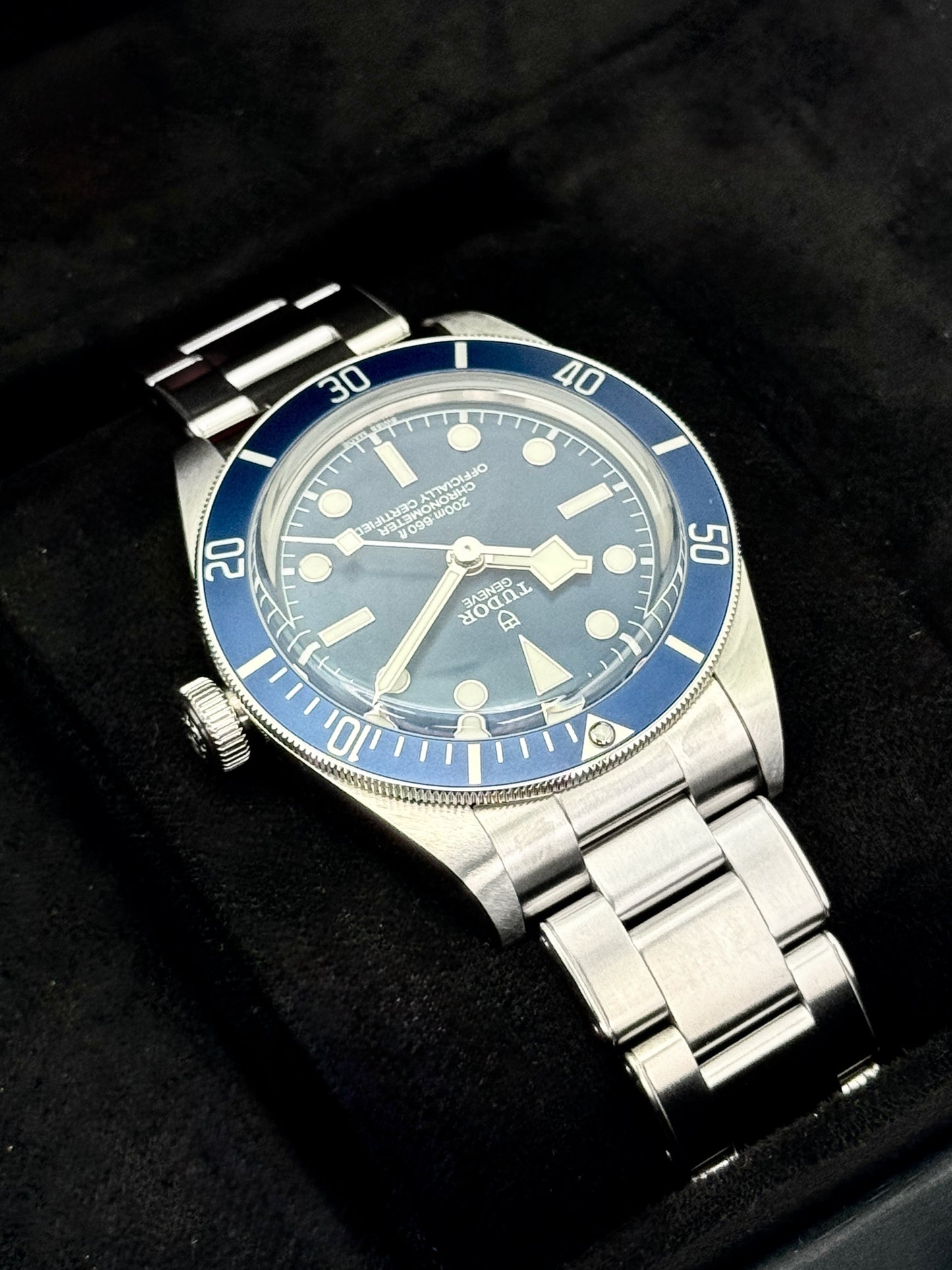 NEW 2026 Tudor Black Bay Fifty-Eight 39mm 79030B Stainless Steel Blue Dial