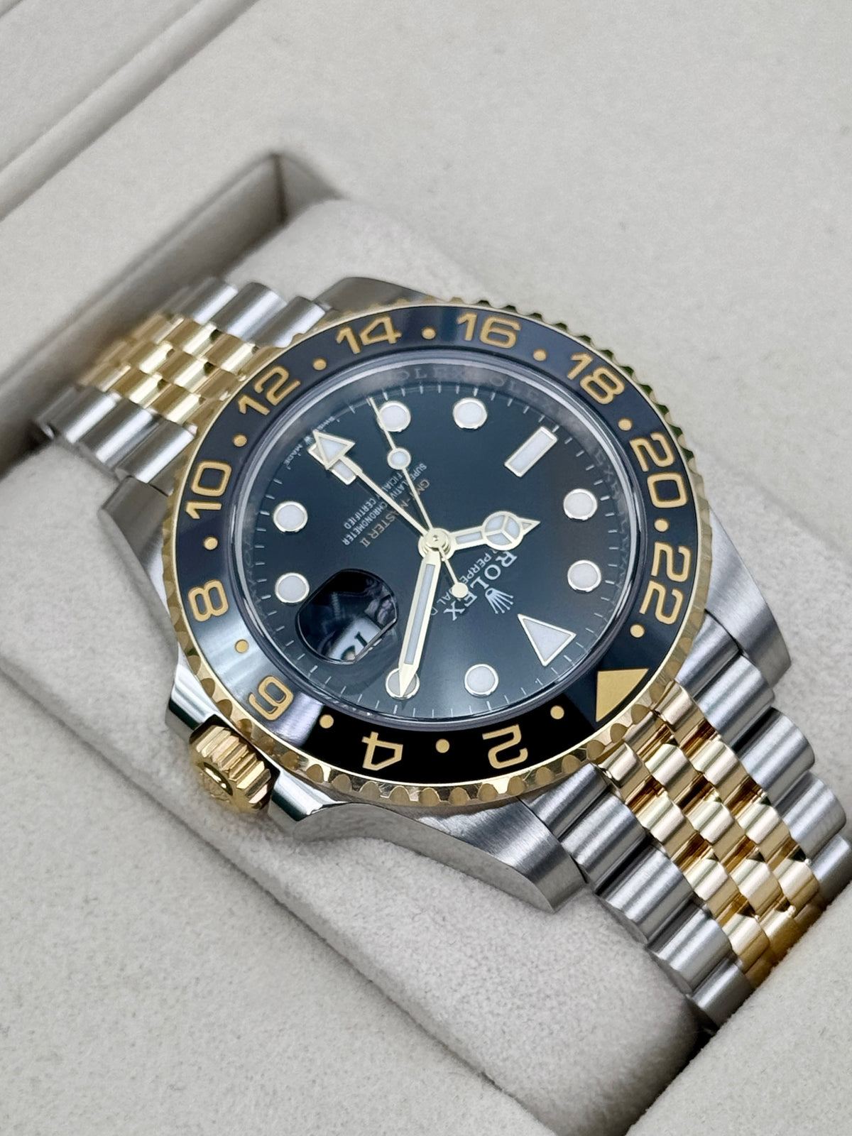 2025 Rolex GMT-Master II Zombie 40mm 126713GRNR Two-Tone Jubilee - MyWatchLLC
