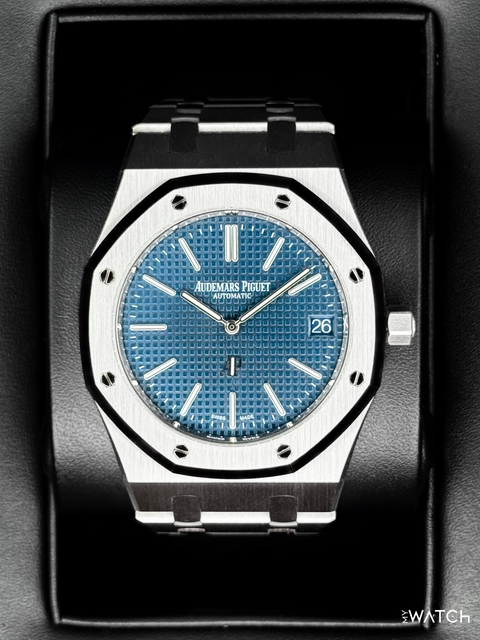 Audemars Piguet Royal Oak Jumbo 39mm 16202ST Stainless Steel Blue Dial