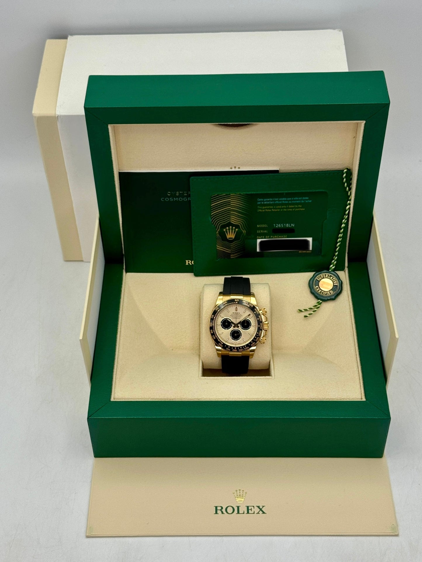 2024 Rolex Daytona 40mm 126518LN Yellow Gold Champagne Pikachu Dial