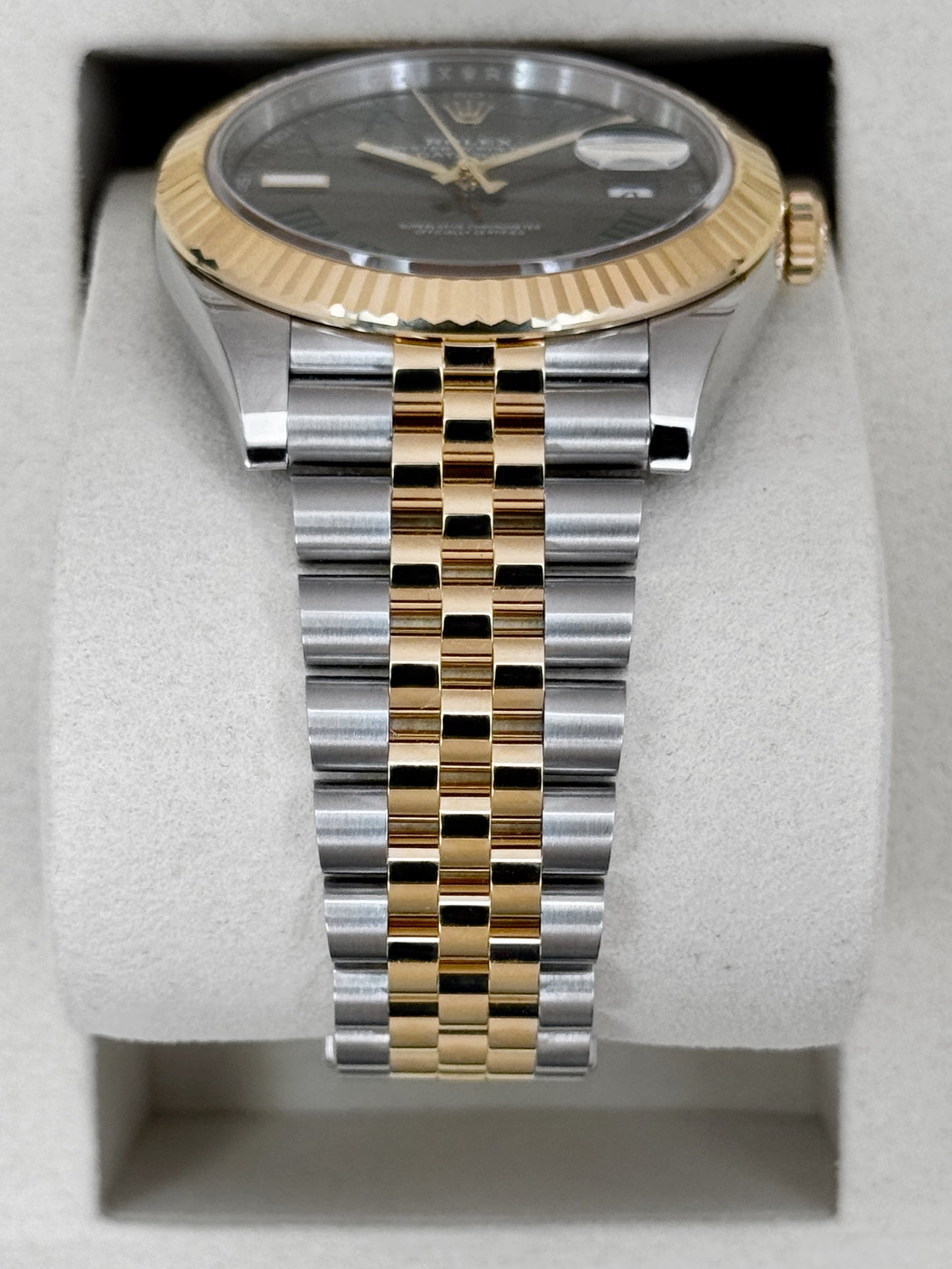 NEW 2026 Rolex Datejust 41mm 126333 Two-Tone Jubilee Wimbledon Dial