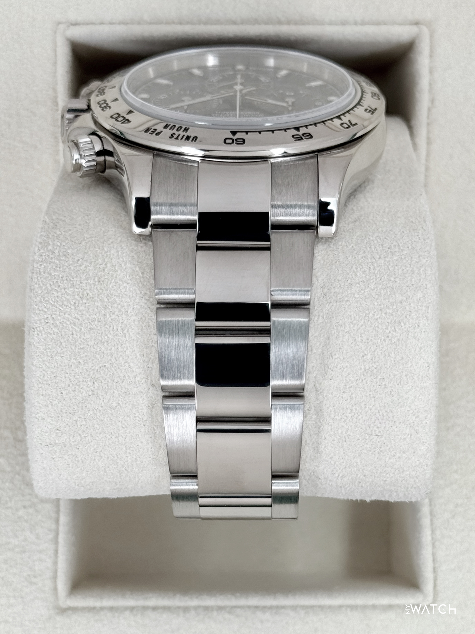 2019 Rolex Daytona 40mm 116509 White Gold Blue Dial - MyWatchLLC