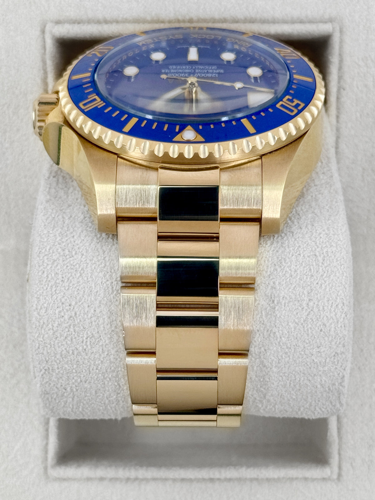 2025 Rolex Deepsea 44mm 136668LB Yellow Gold Blue Dial